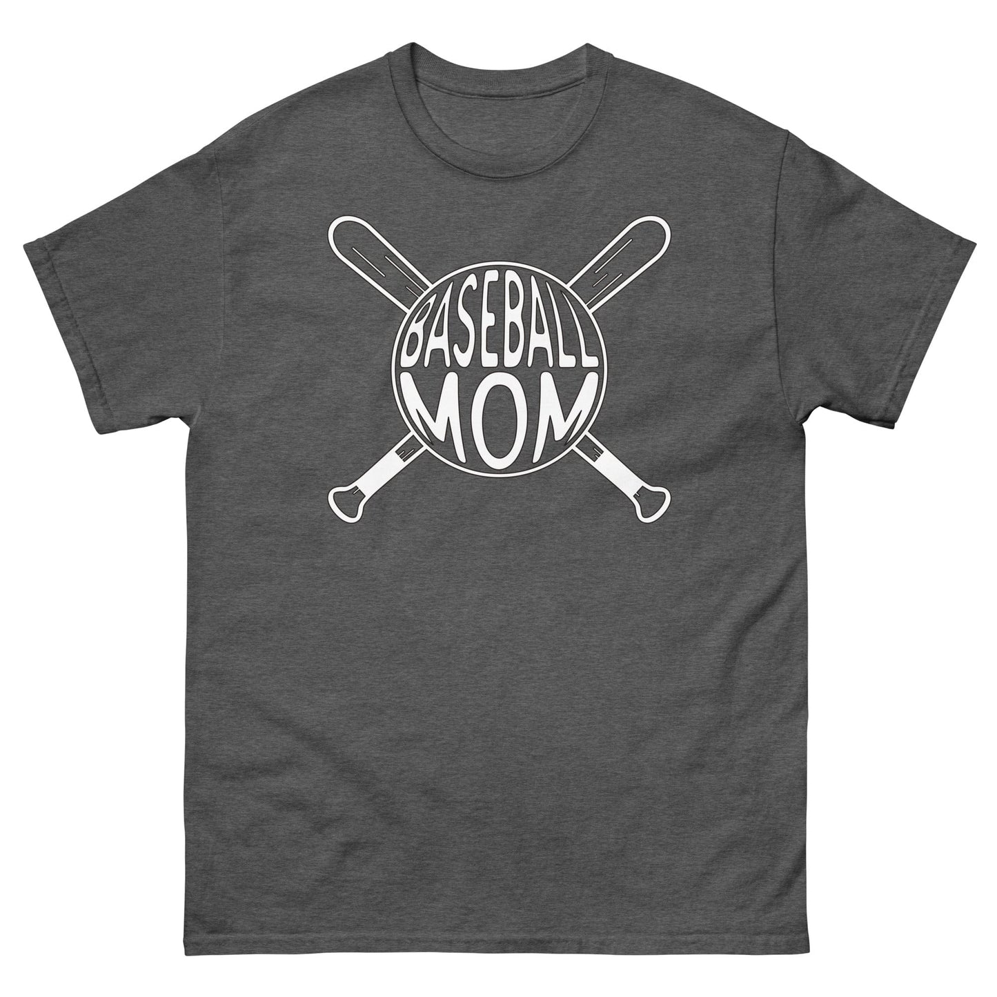 Baseball Mom Shirt Dark Heather / S Spirit Gear Collective T-Shirt