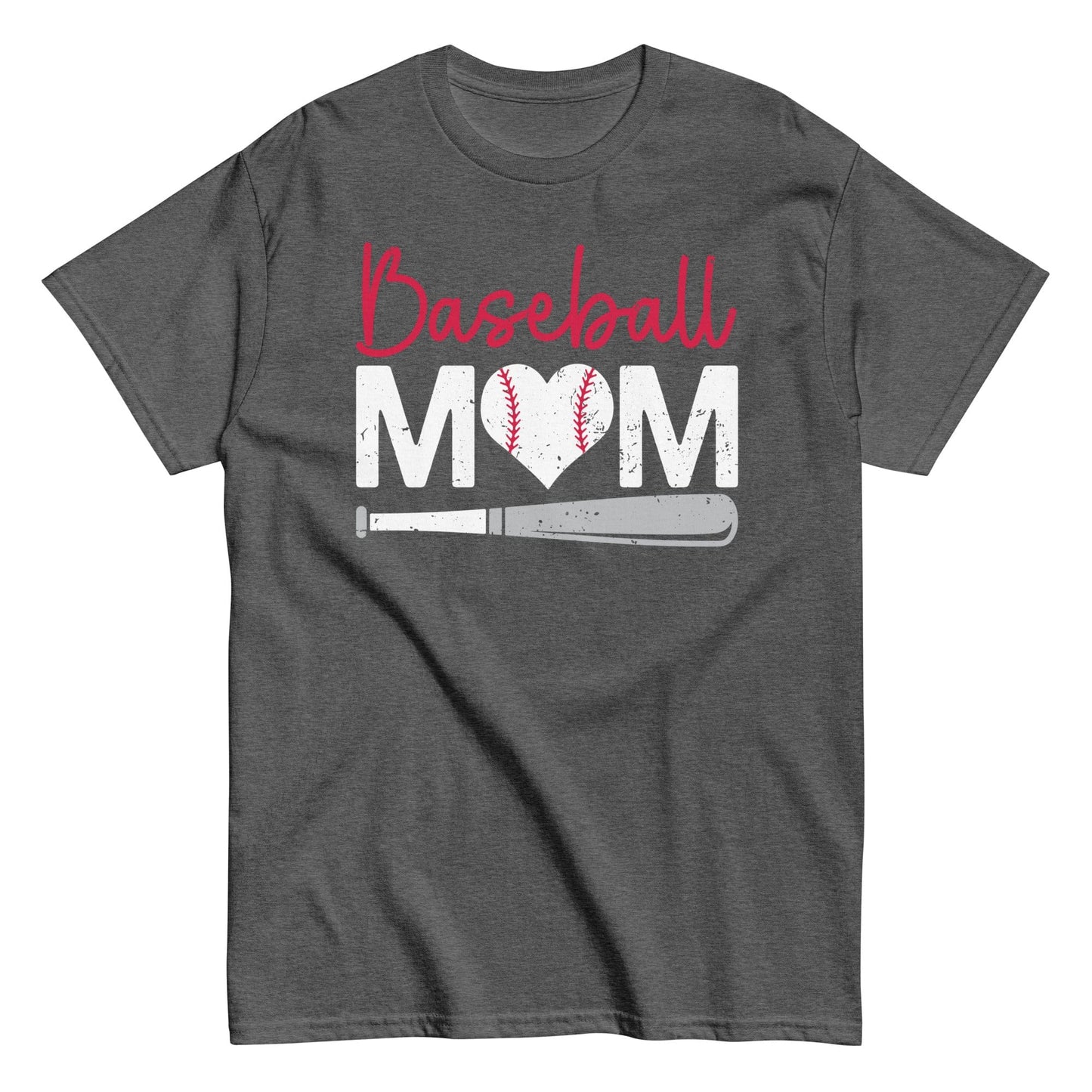 Baseball Mom Shirt Dark Heather / S Spirit Gear Collective T-Shirt