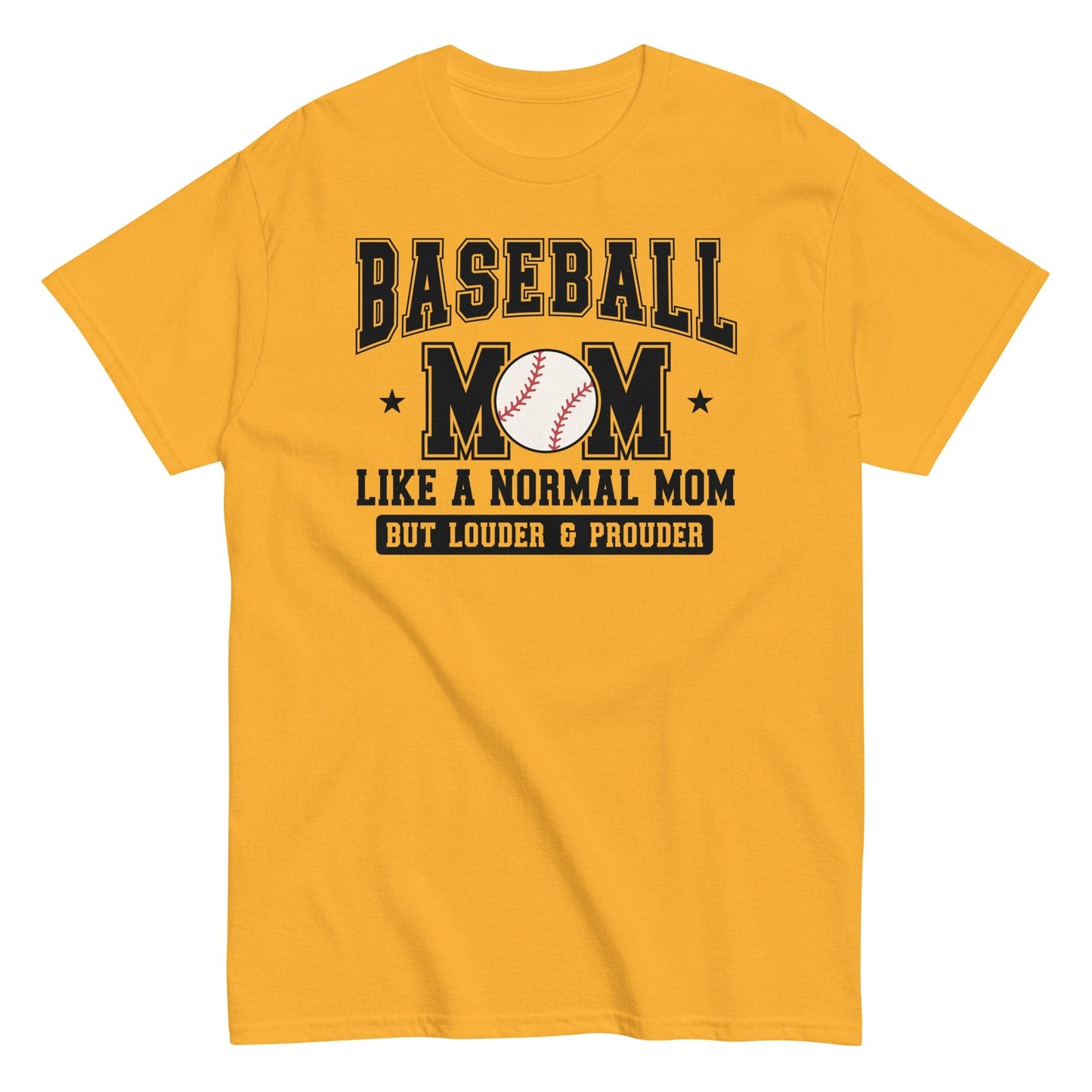 Baseball Mom Shirt Gold / S Spirit Gear Collective T-Shirt