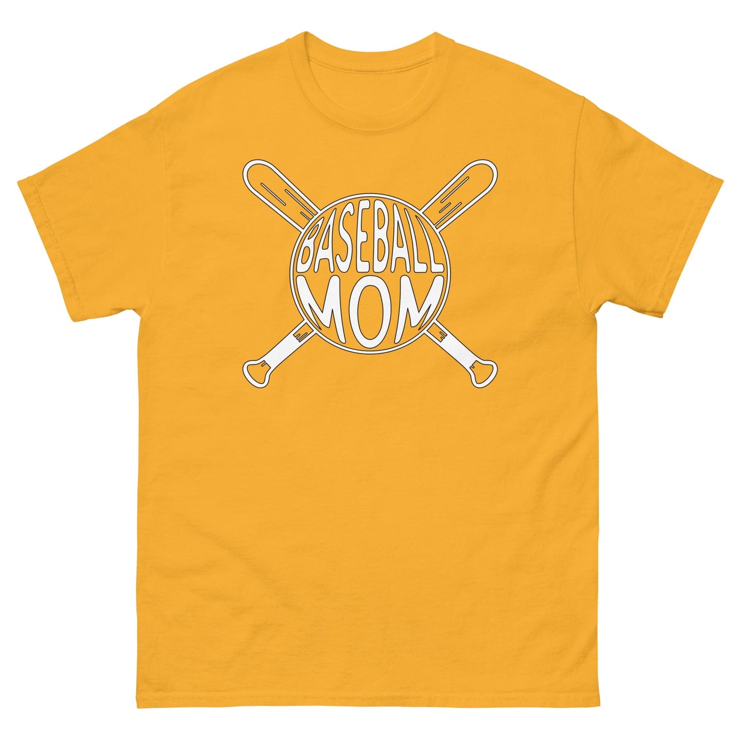 Baseball Mom Shirt Gold / S Spirit Gear Collective T-Shirt