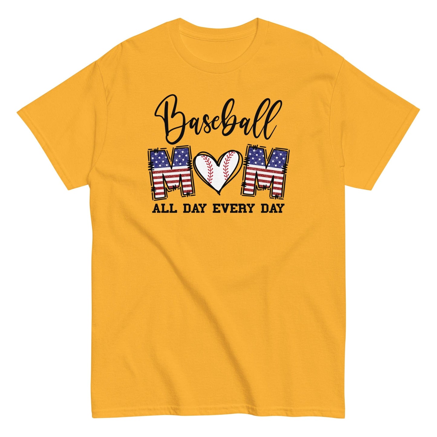 Baseball Mom Shirt Gold / S Spirit Gear Collective T-Shirt