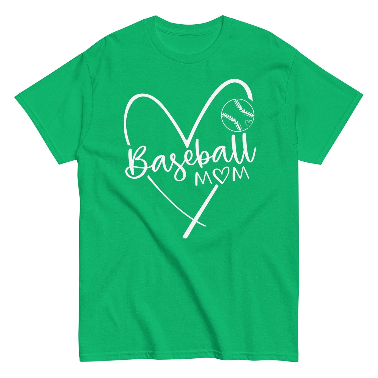 Baseball Mom Shirt Irish Green / S Spirit Gear Collective T-Shirt