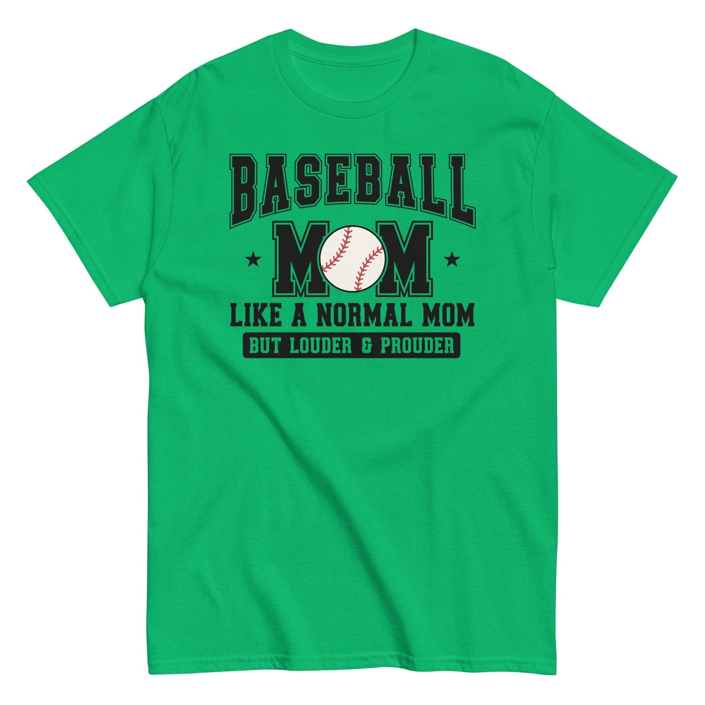 Baseball Mom Shirt Irish Green / S Spirit Gear Collective T-Shirt