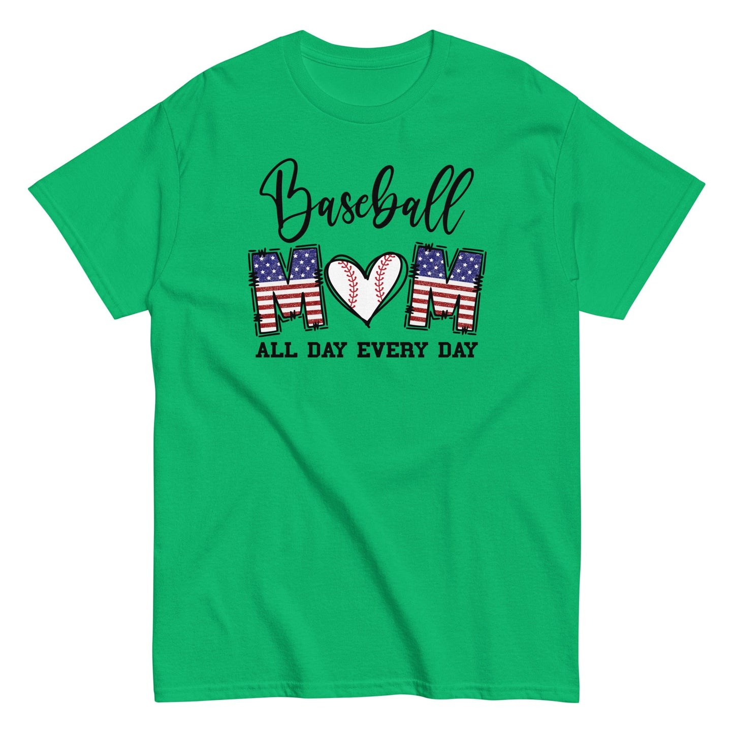 Baseball Mom Shirt Irish Green / S Spirit Gear Collective T-Shirt