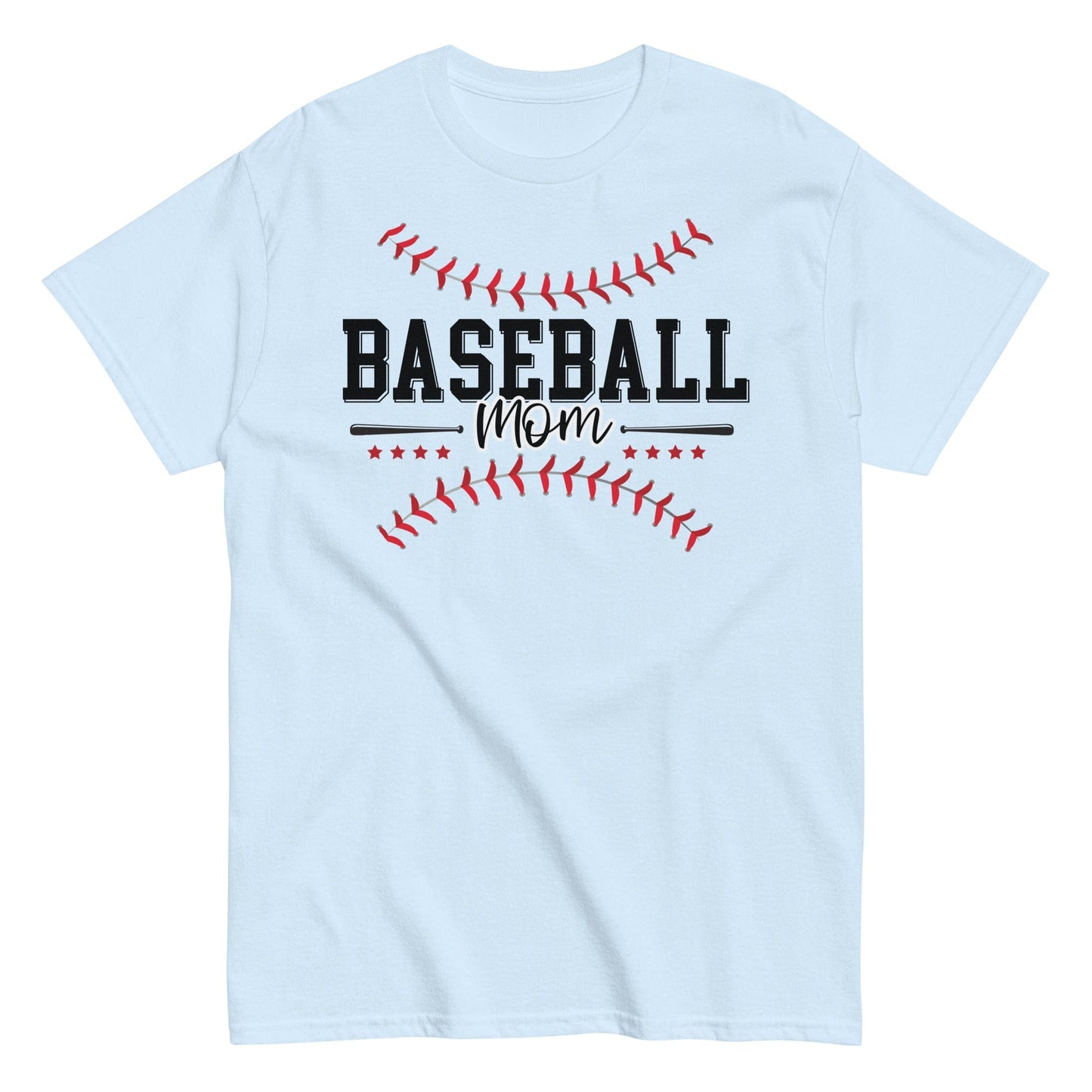 Baseball Mom Shirt Light Blue / S Spirit Gear Collective T-Shirt