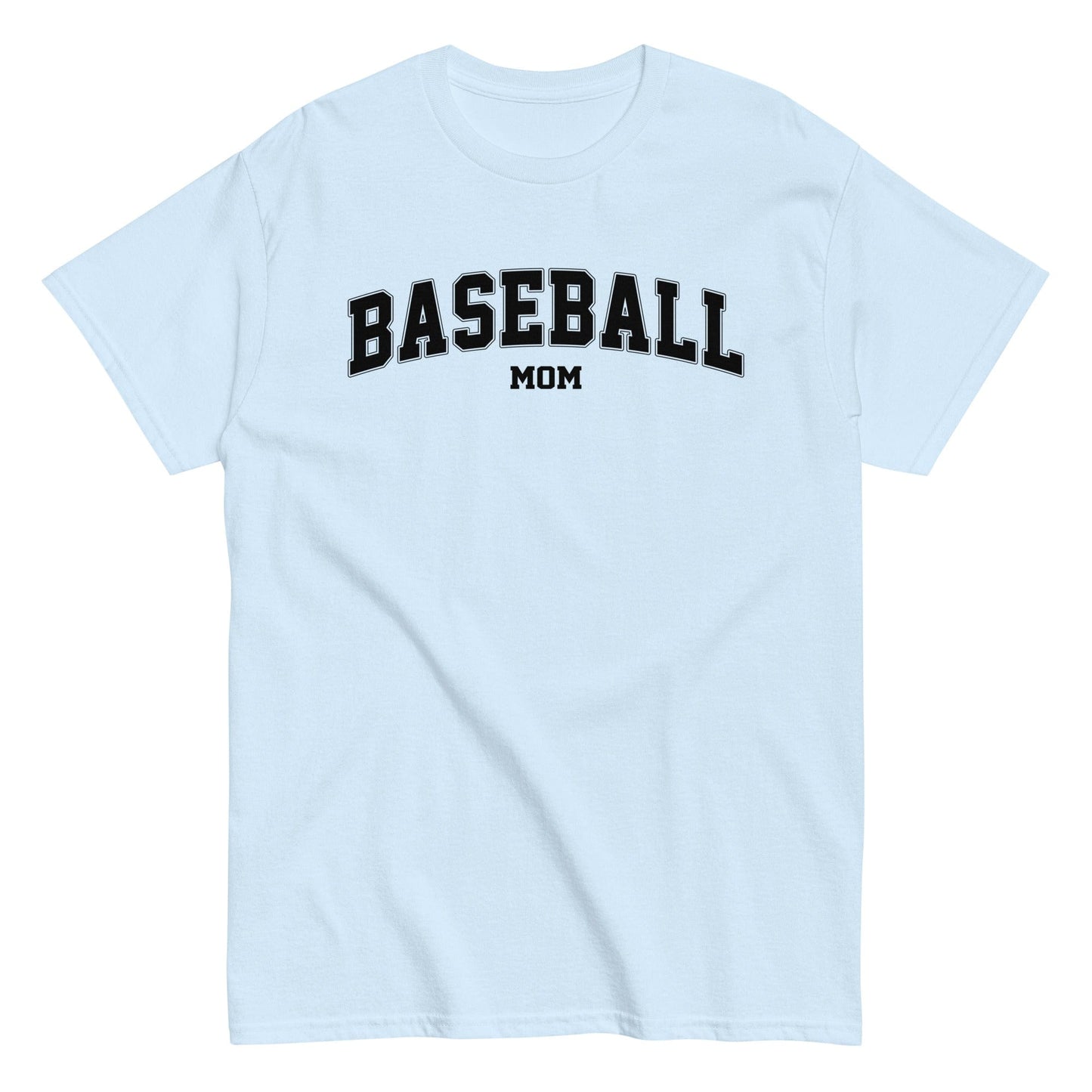 Baseball Mom Shirt Light Blue / S Spirit Gear Collective T-Shirt