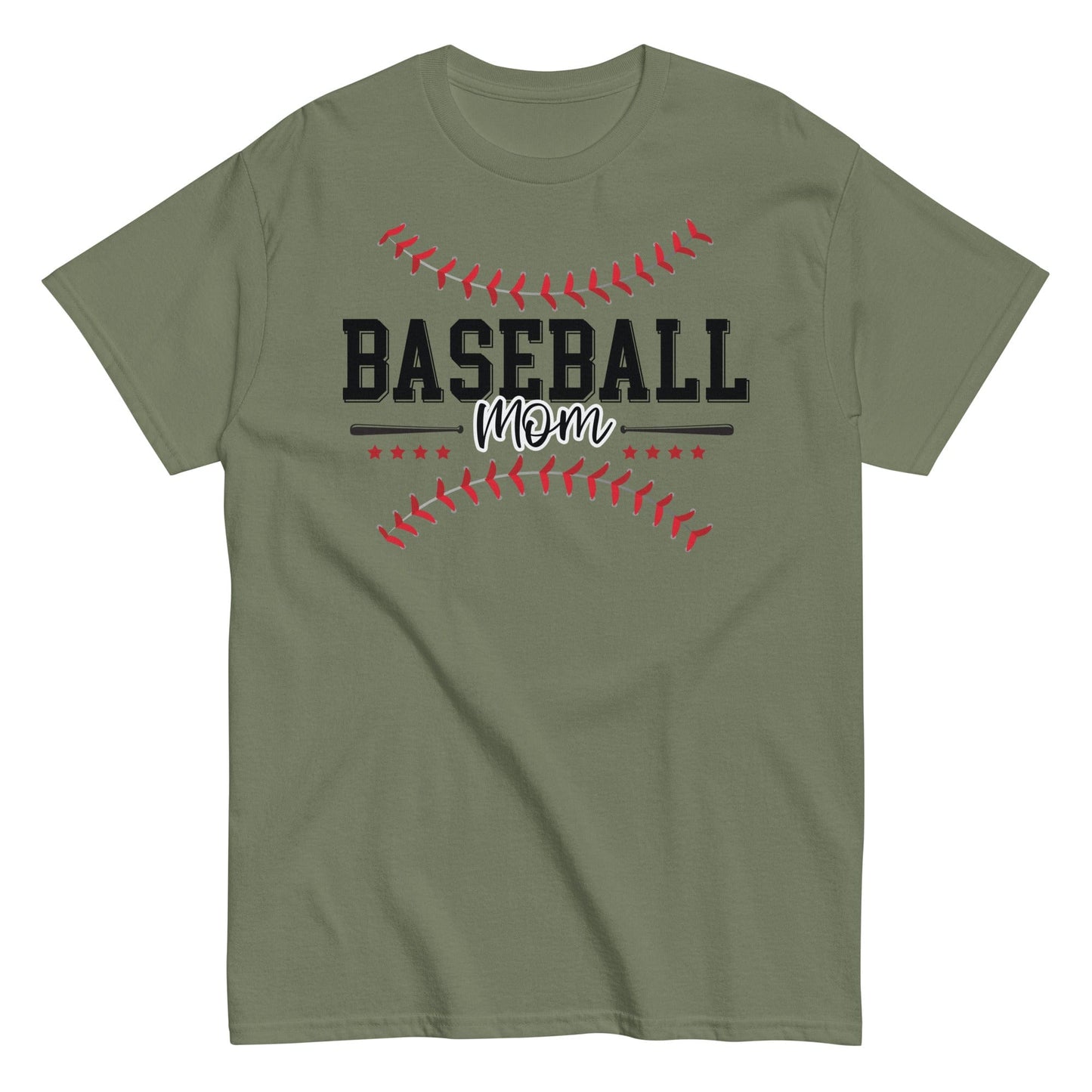 Baseball Mom Shirt Military Green / S Spirit Gear Collective T-Shirt