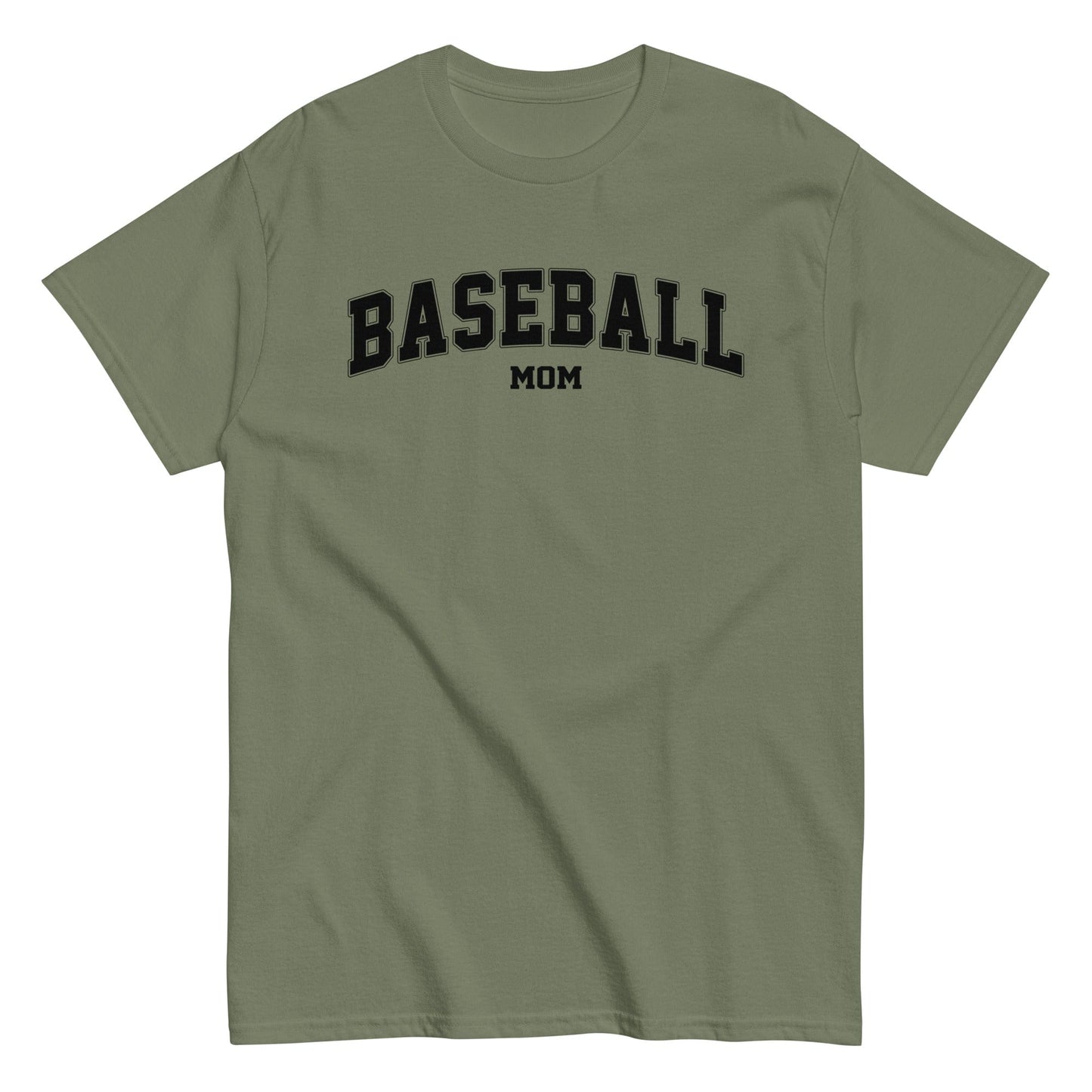 Baseball Mom Shirt Military Green / S Spirit Gear Collective T-Shirt