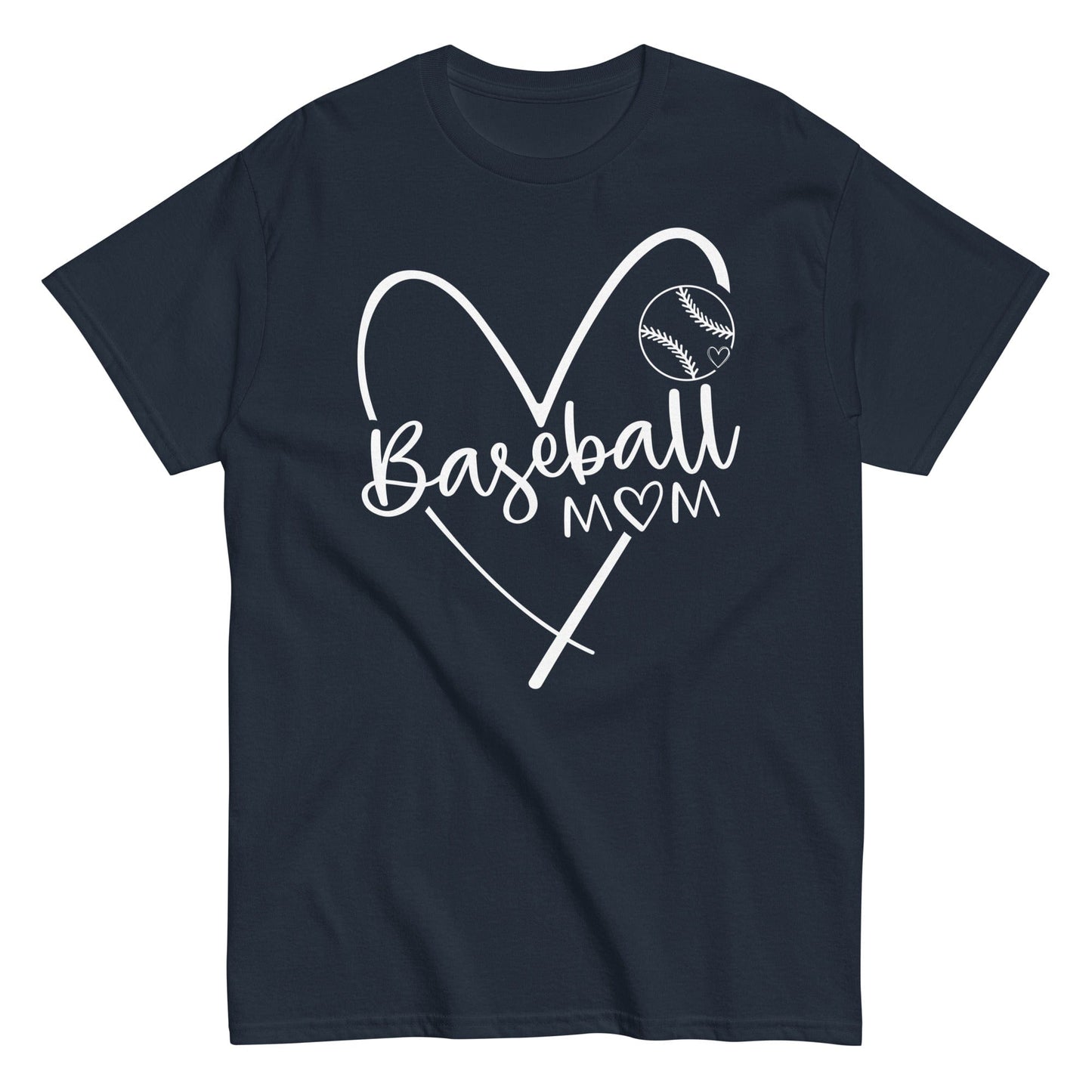 Baseball Mom Shirt Navy / S Spirit Gear Collective T-Shirt