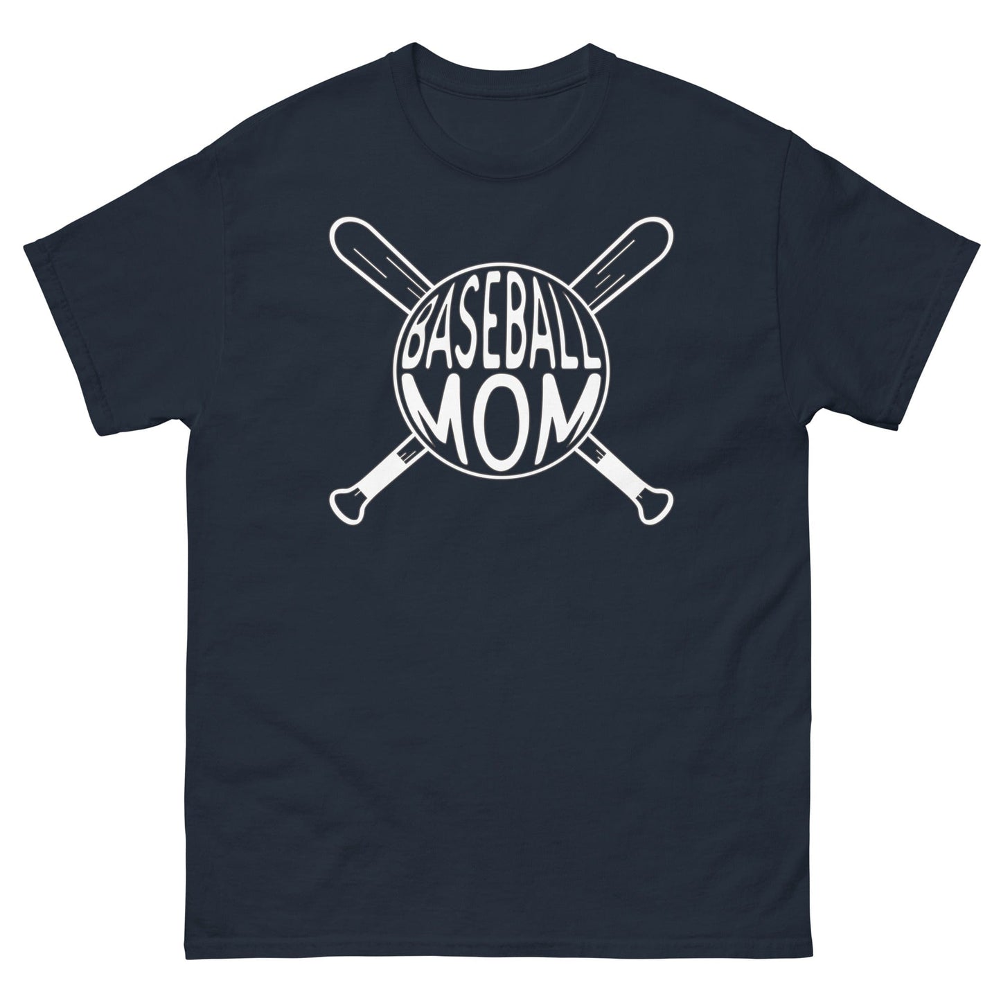 Baseball Mom Shirt Navy / S Spirit Gear Collective T-Shirt