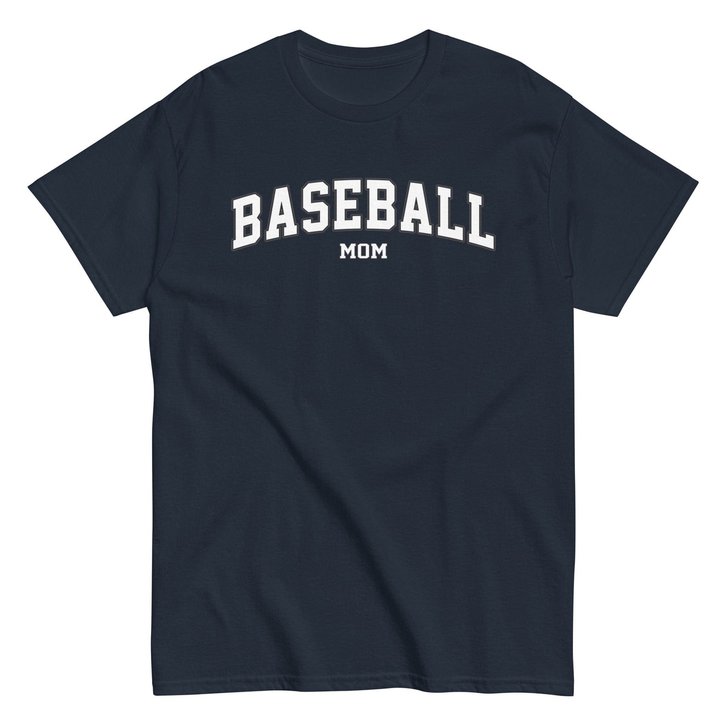 Baseball Mom Shirt Navy / S Spirit Gear Collective T-Shirt