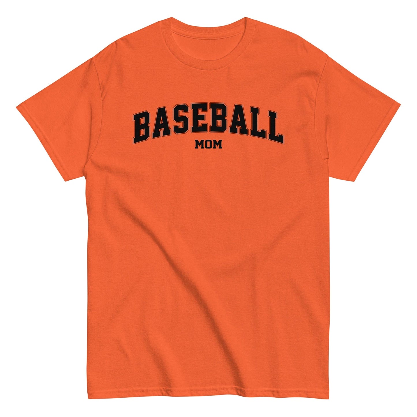 Baseball Mom Shirt Orange / S Spirit Gear Collective T-Shirt