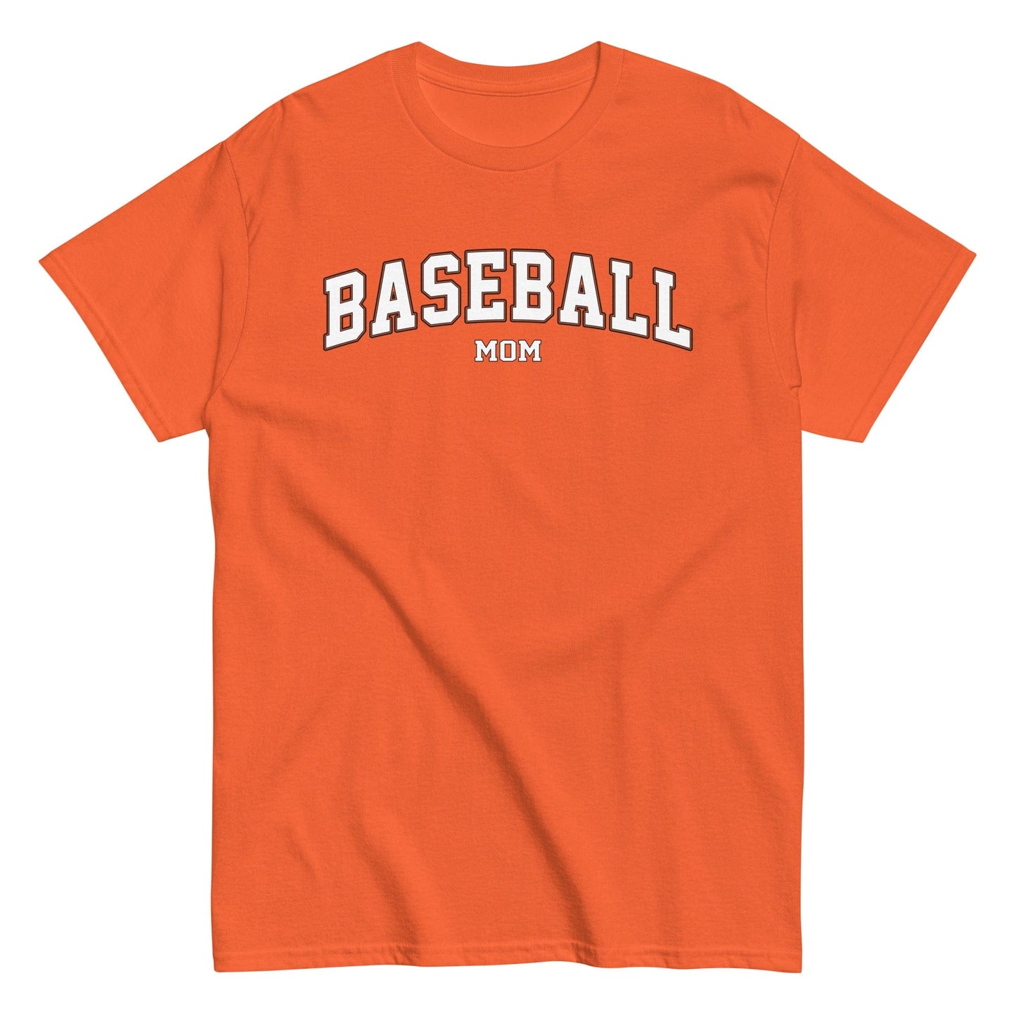 Baseball Mom Shirt Orange / S Spirit Gear Collective T-Shirt