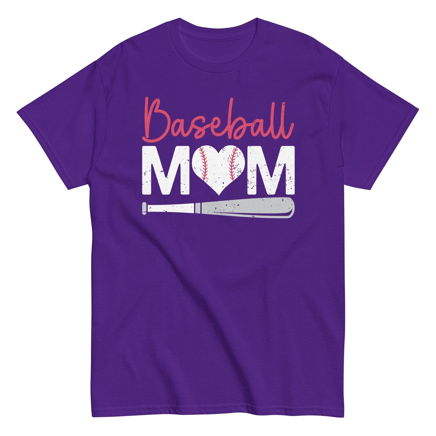 Baseball Mom Shirt Purple / S Spirit Gear Collective T-Shirt