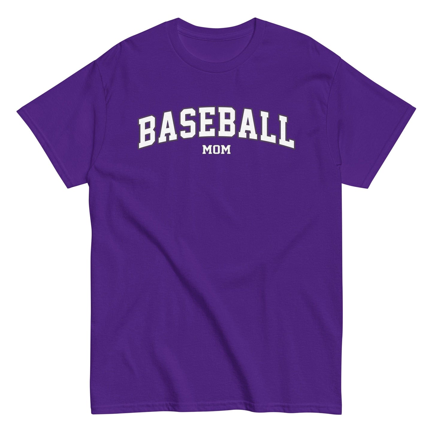 Baseball Mom Shirt Purple / S Spirit Gear Collective T-Shirt