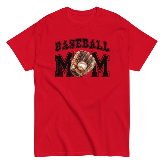 Baseball Mom Shirt Red / S Spirit Gear Collective T-Shirt