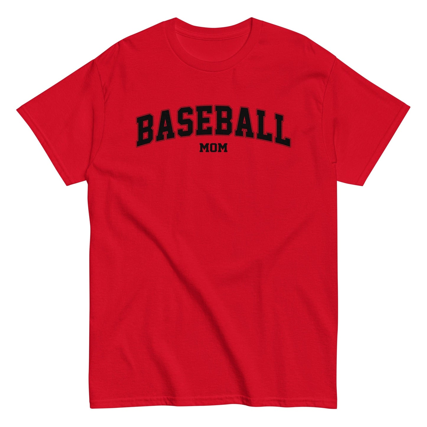 Baseball Mom Shirt Red / S Spirit Gear Collective T-Shirt