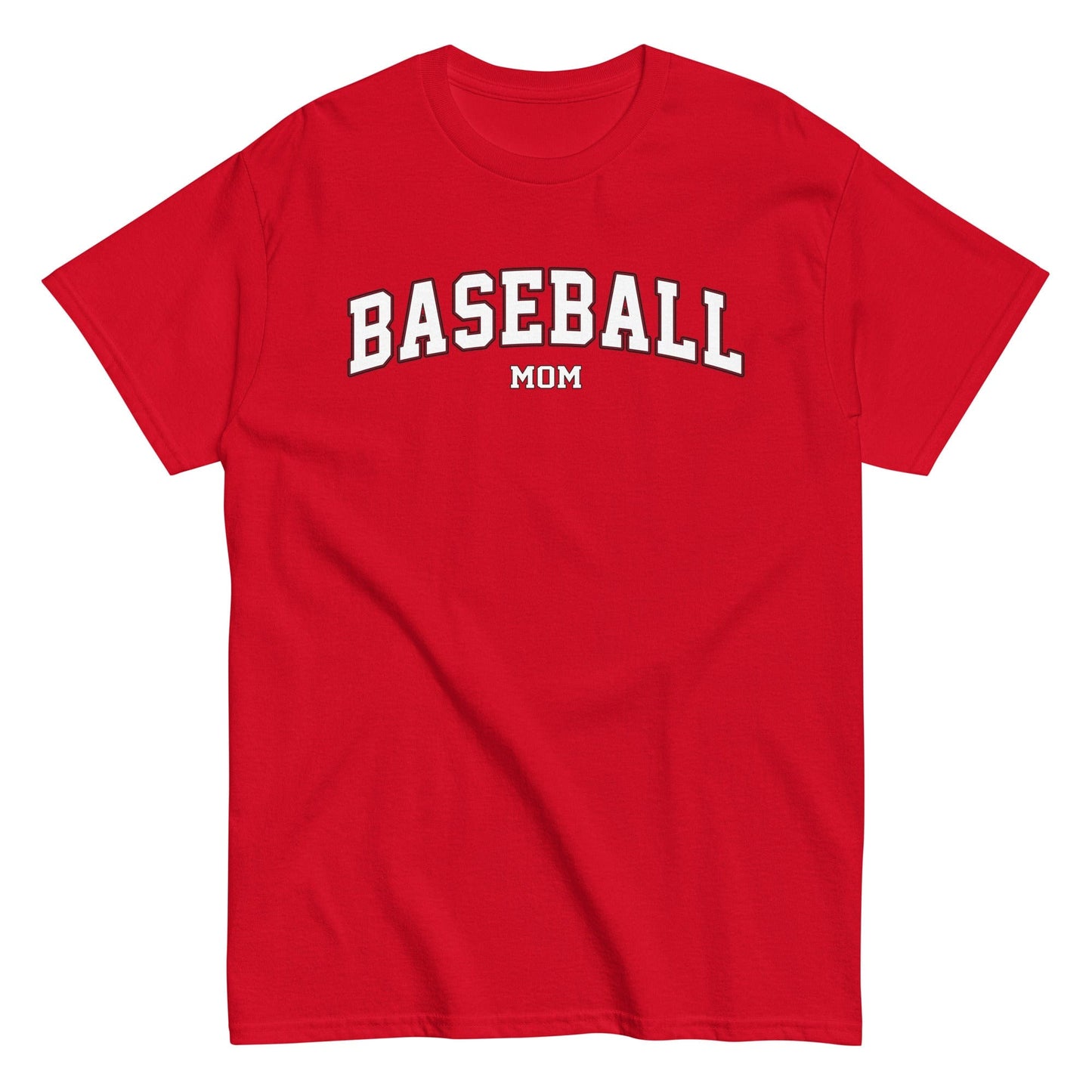 Baseball Mom Shirt Red / S Spirit Gear Collective T-Shirt