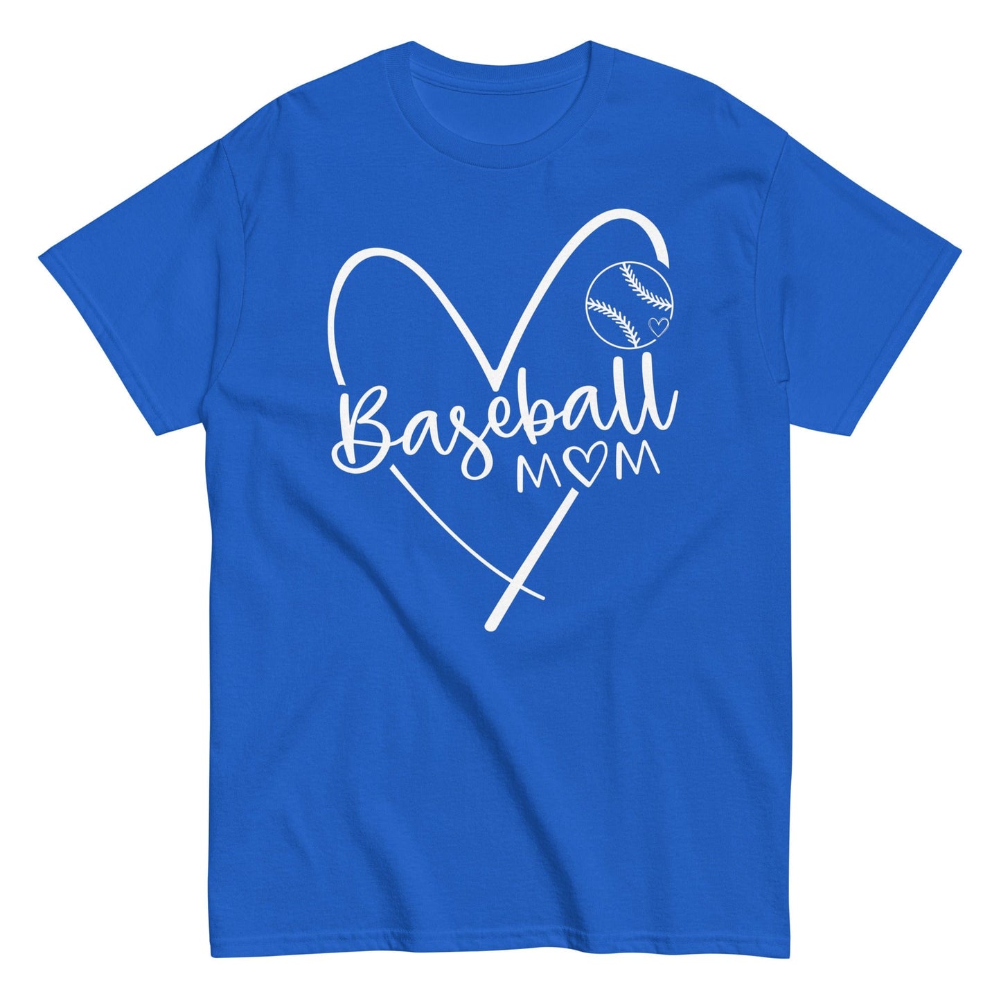 Baseball Mom Shirt Royal / S Spirit Gear Collective T-Shirt