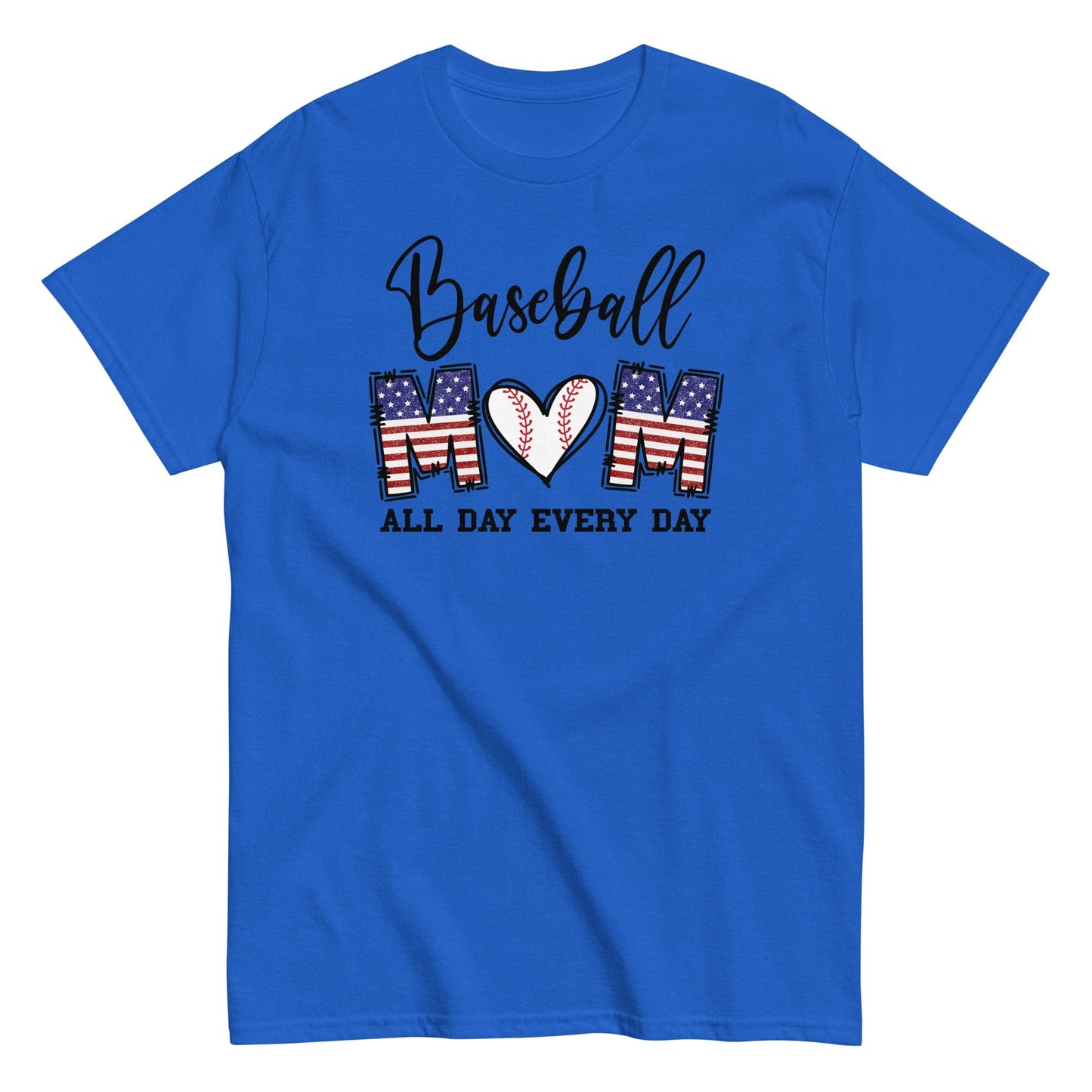 Baseball Mom Shirt Royal / S Spirit Gear Collective T-Shirt