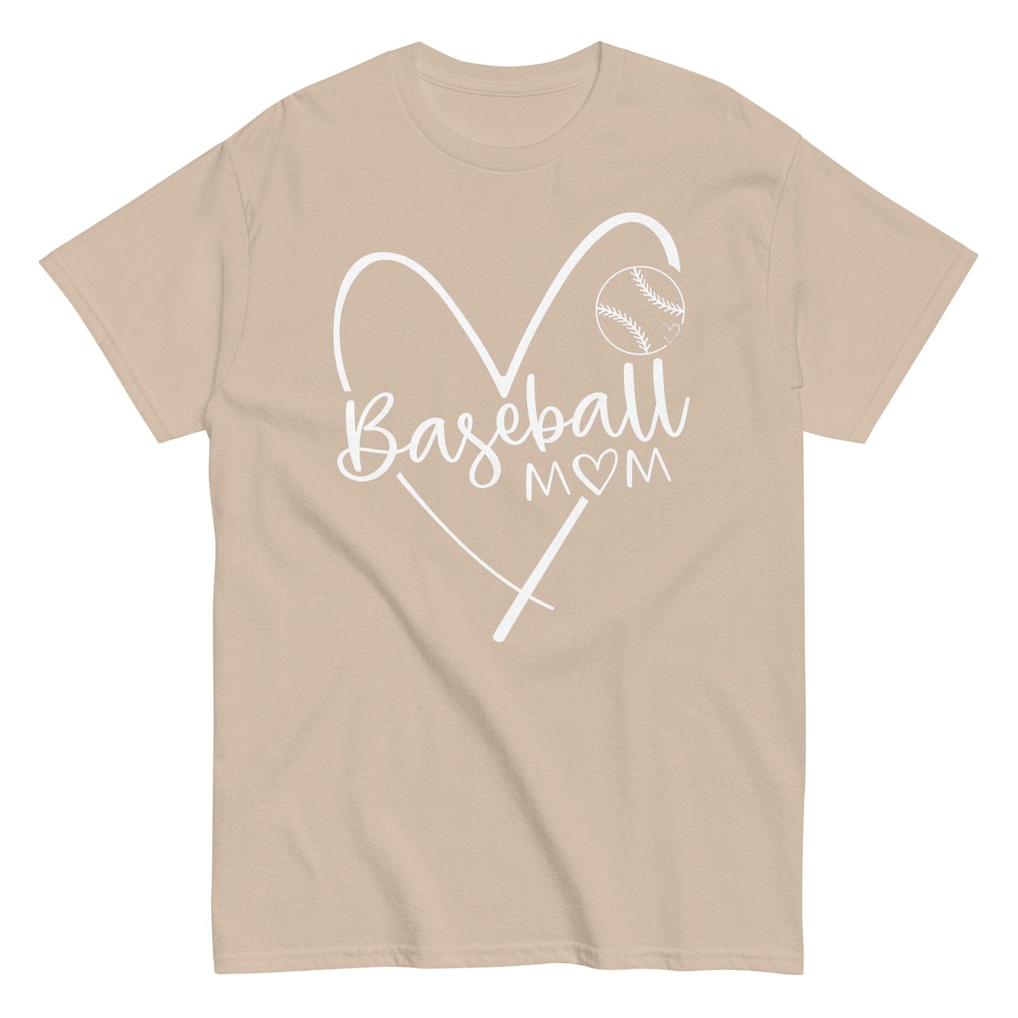 Baseball Mom Shirt Sand / S Spirit Gear Collective T-Shirt