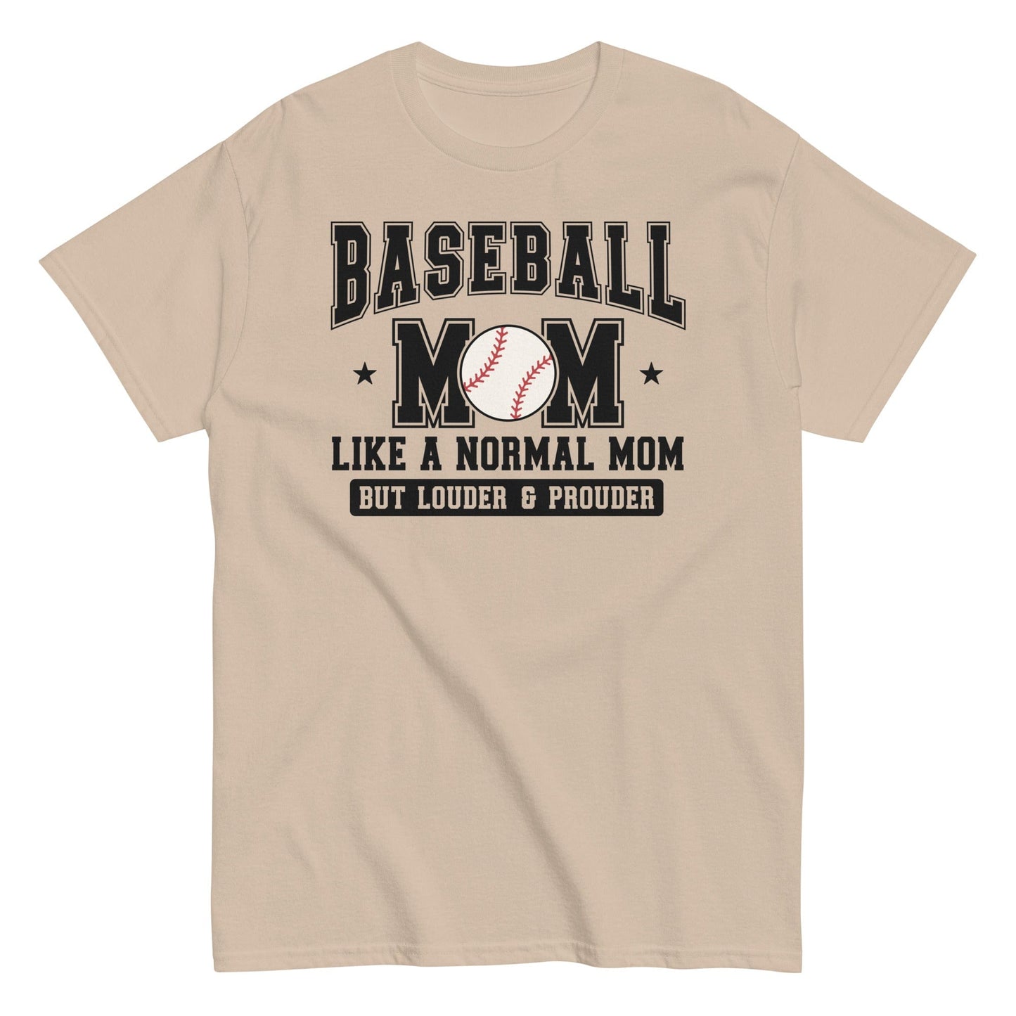 Baseball Mom Shirt Sand / S Spirit Gear Collective T-Shirt