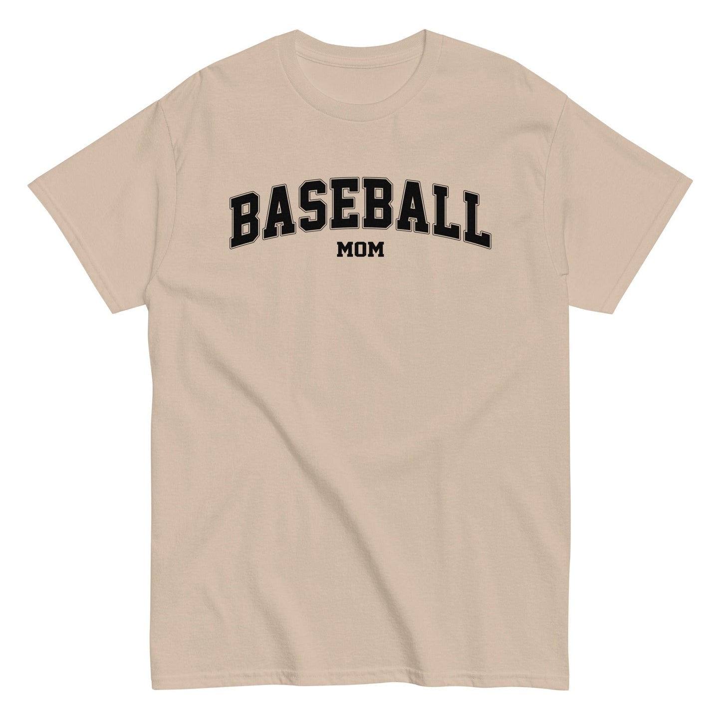 Baseball Mom Shirt Sand / S Spirit Gear Collective T-Shirt