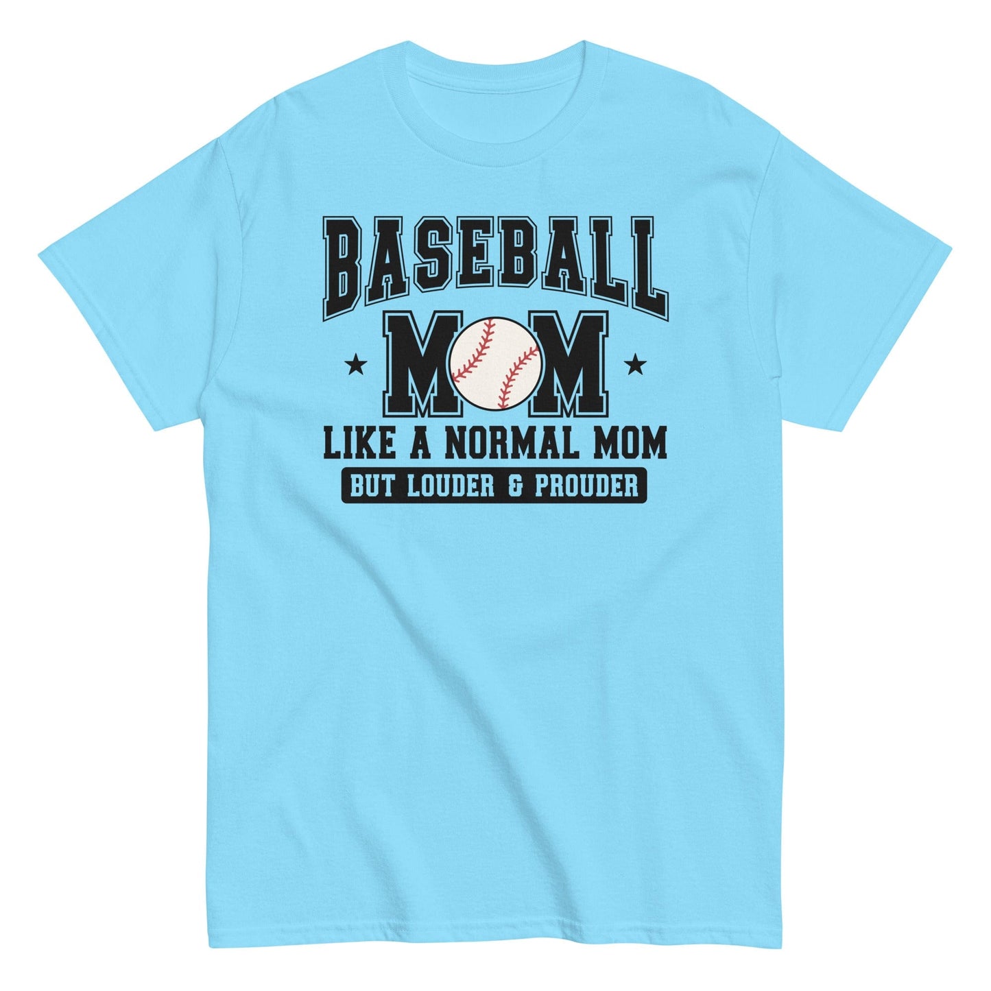 Baseball Mom Shirt Sky / S Spirit Gear Collective T-Shirt