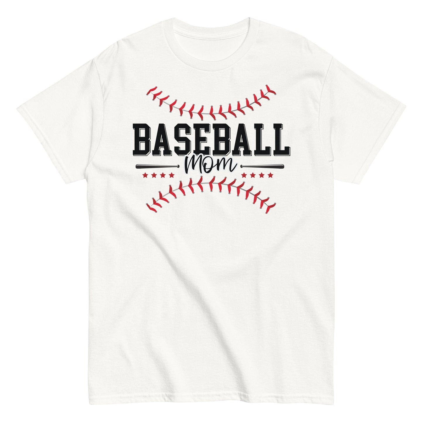 Baseball Mom Shirt White / S Spirit Gear Collective T-Shirt