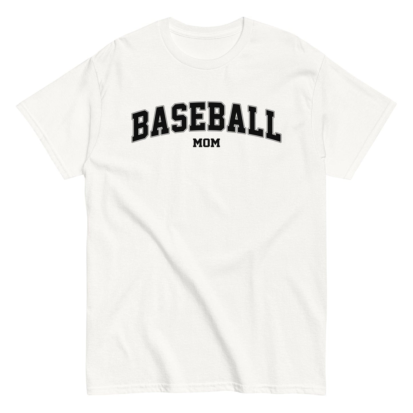 Baseball Mom Shirt White / S Spirit Gear Collective T-Shirt