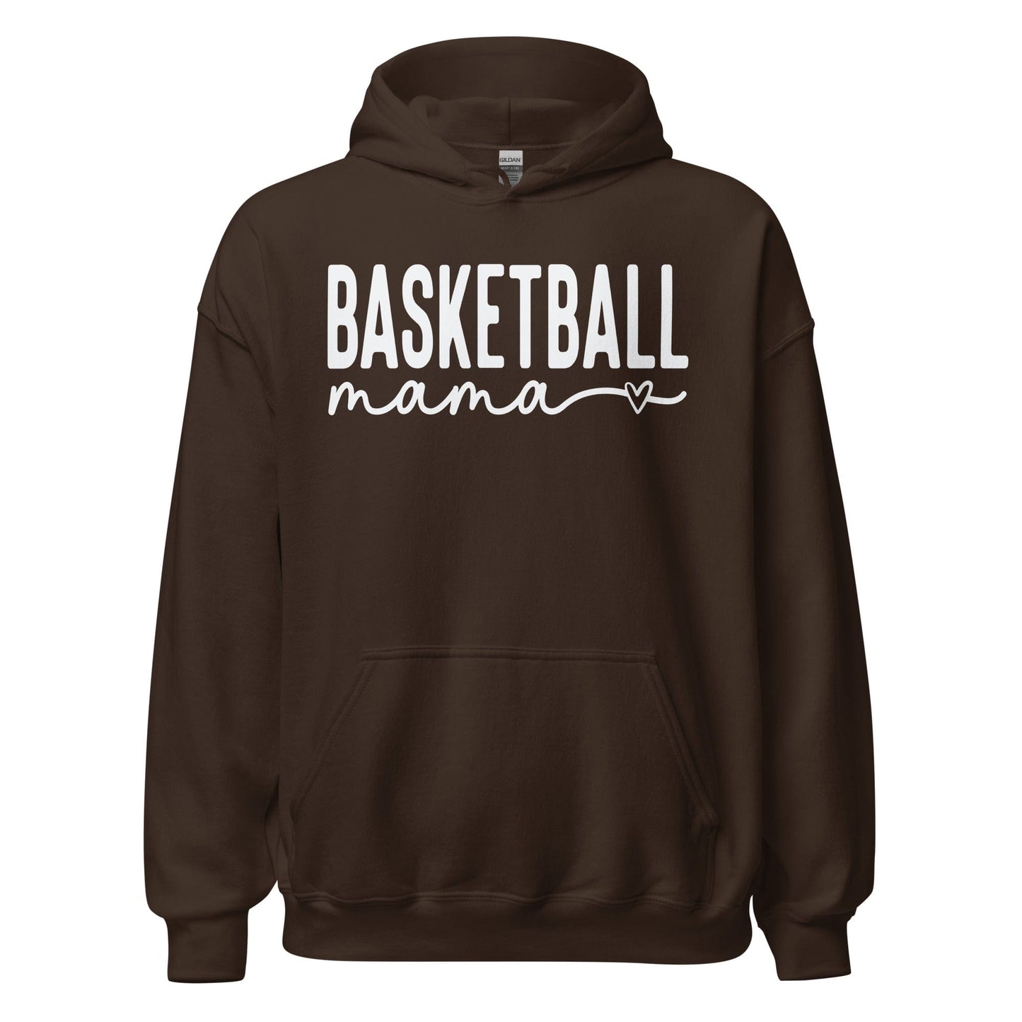 Basektball Mama Hoodie Dark Chocolate / S Spirit Gear Collective Hoodie