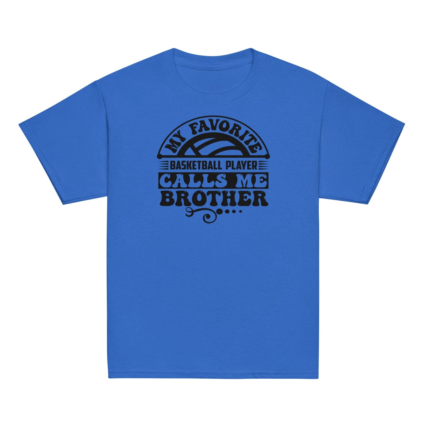 Basketball Brother Shirt – My Favorite Player Calls Me Brother Royal / XS Spirit Gear Collective Basketball Brother Shirt
