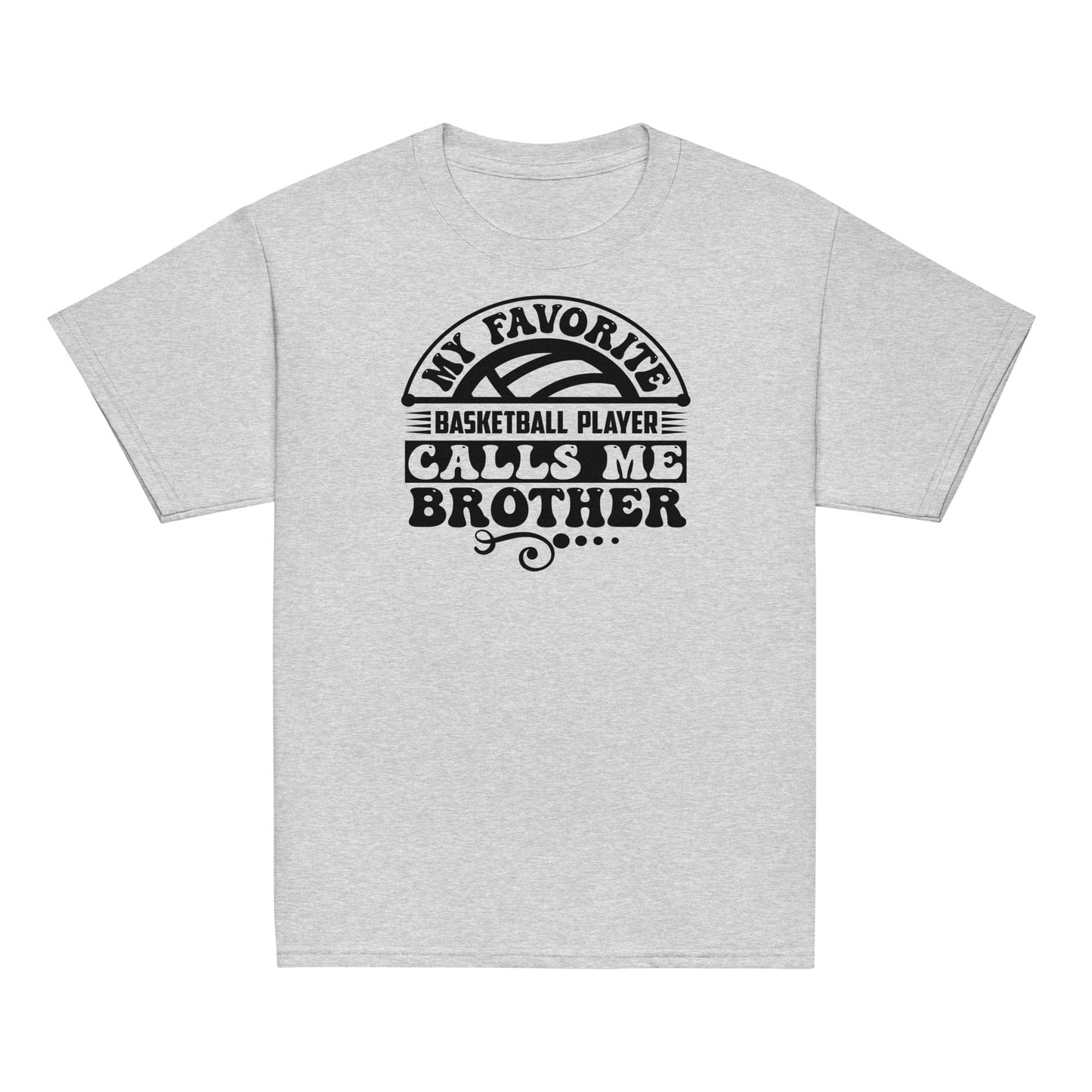 Basketball Brother Shirt – My Favorite Player Calls Me Brother Sport Grey / XS Spirit Gear Collective Basketball Brother Shirt