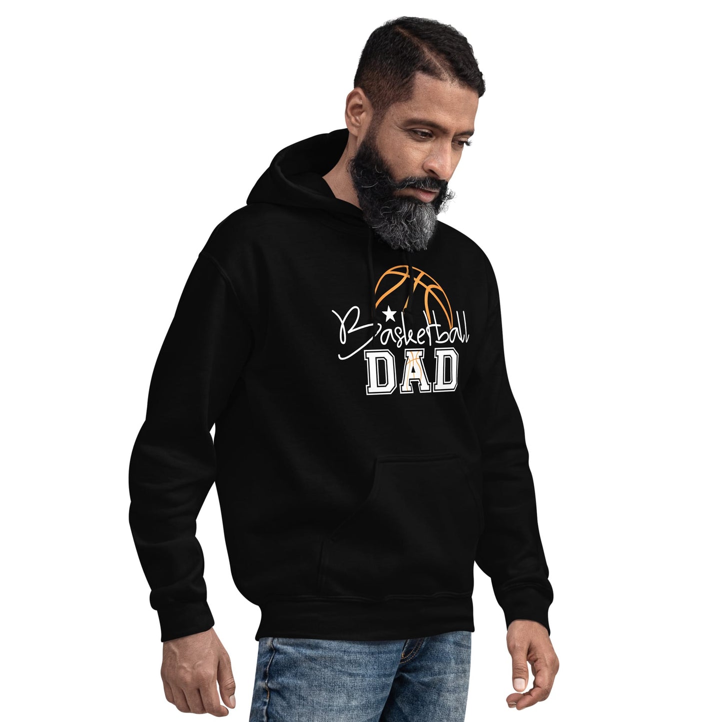 Basketball Dad Hoodie – Stylish Basketball Graphic Hoodie for Proud Sports Dads Spirit Gear Collective