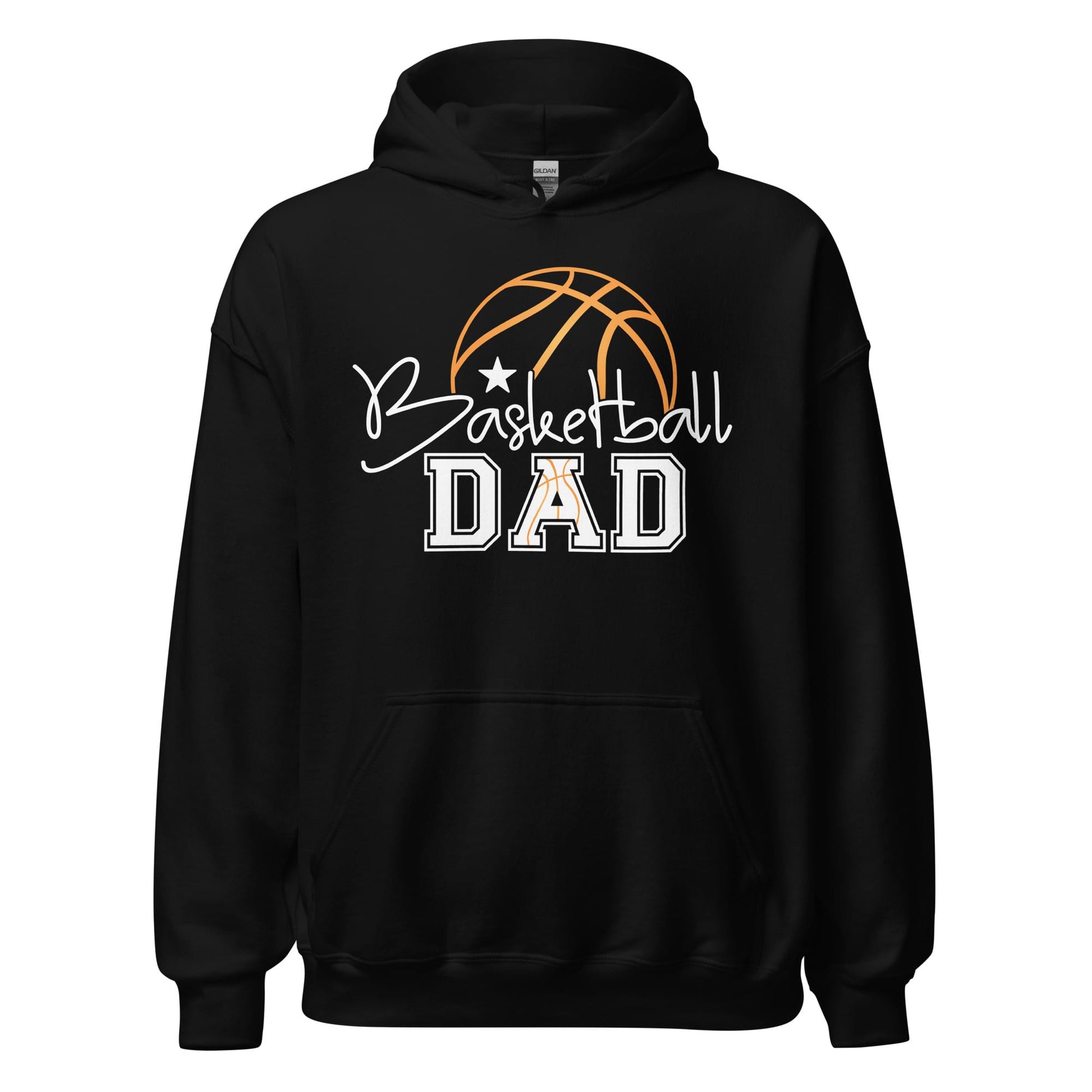 Basketball Dad Hoodie – Stylish Basketball Graphic Hoodie for Proud Sports Dads Black / S Spirit Gear Collective