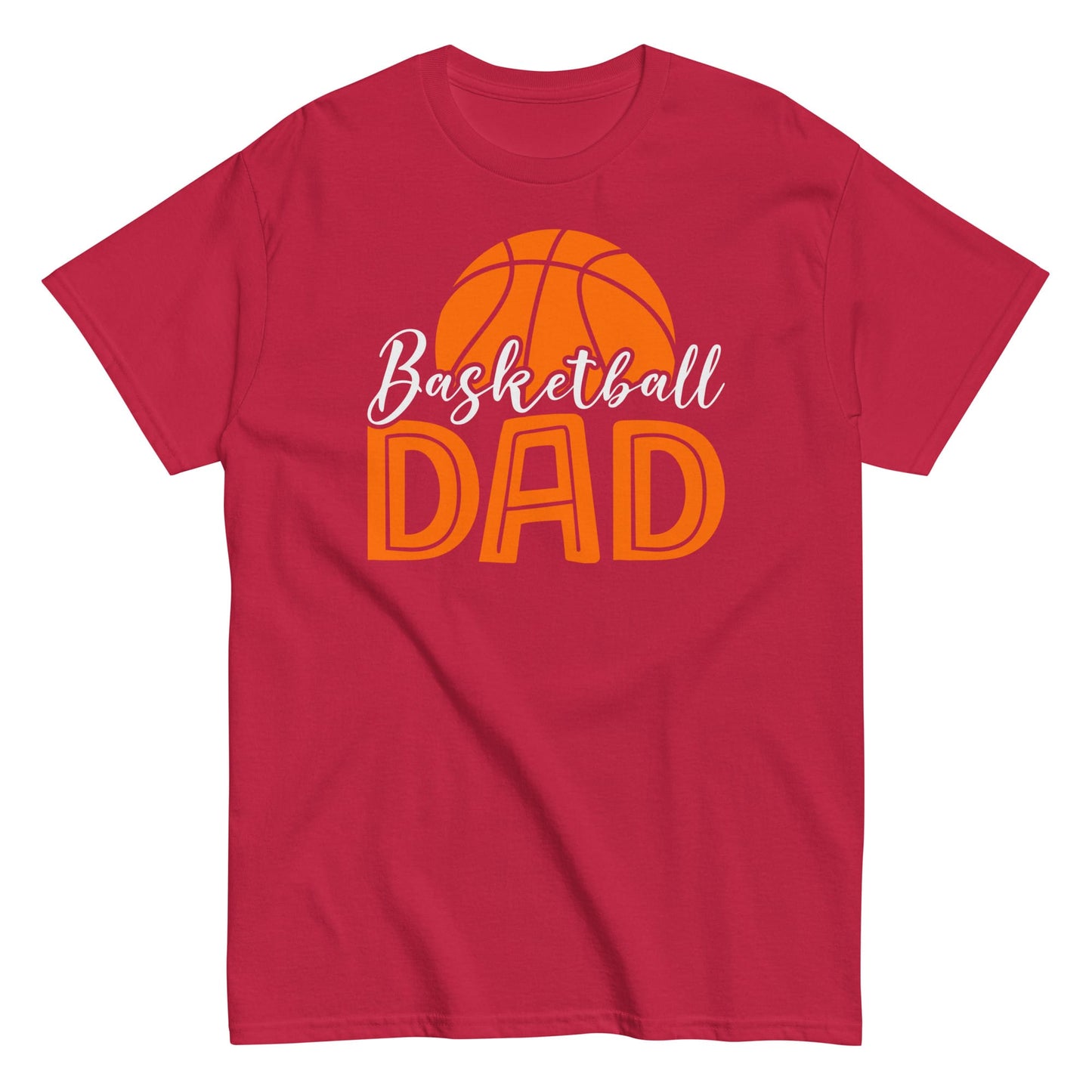 Basketball Dad Shirt – Game Day Tee for Proud Sports Fathers Cardinal / S Spirit Gear Collective T-Shirt