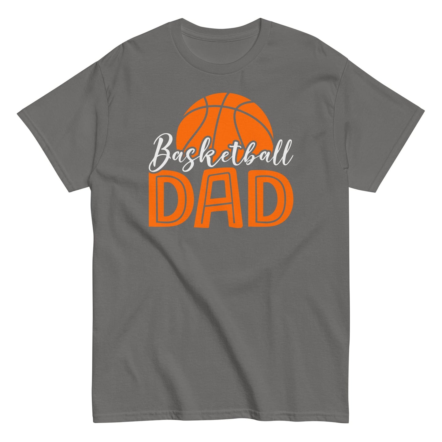 Basketball Dad Shirt – Game Day Tee for Proud Sports Fathers Charcoal / S Spirit Gear Collective T-Shirt