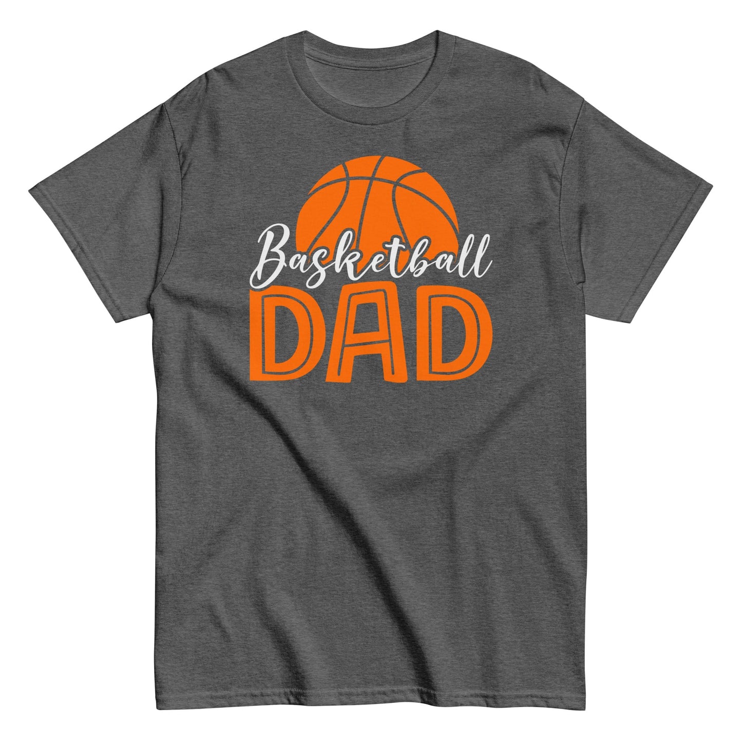 Basketball Dad Shirt – Game Day Tee for Proud Sports Fathers Dark Heather / S Spirit Gear Collective T-Shirt