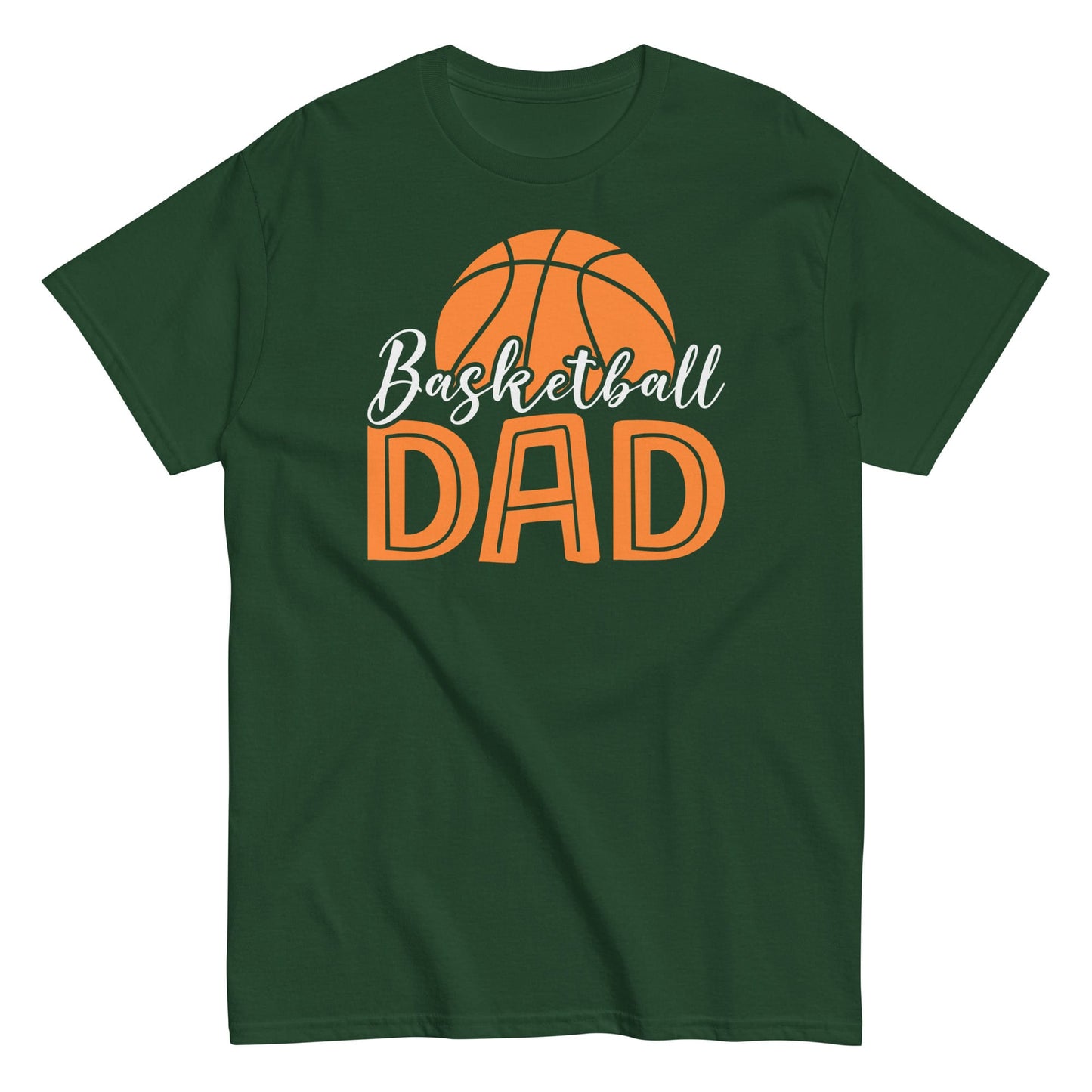 Basketball Dad Shirt – Game Day Tee for Proud Sports Fathers Forest Green / S Spirit Gear Collective T-Shirt