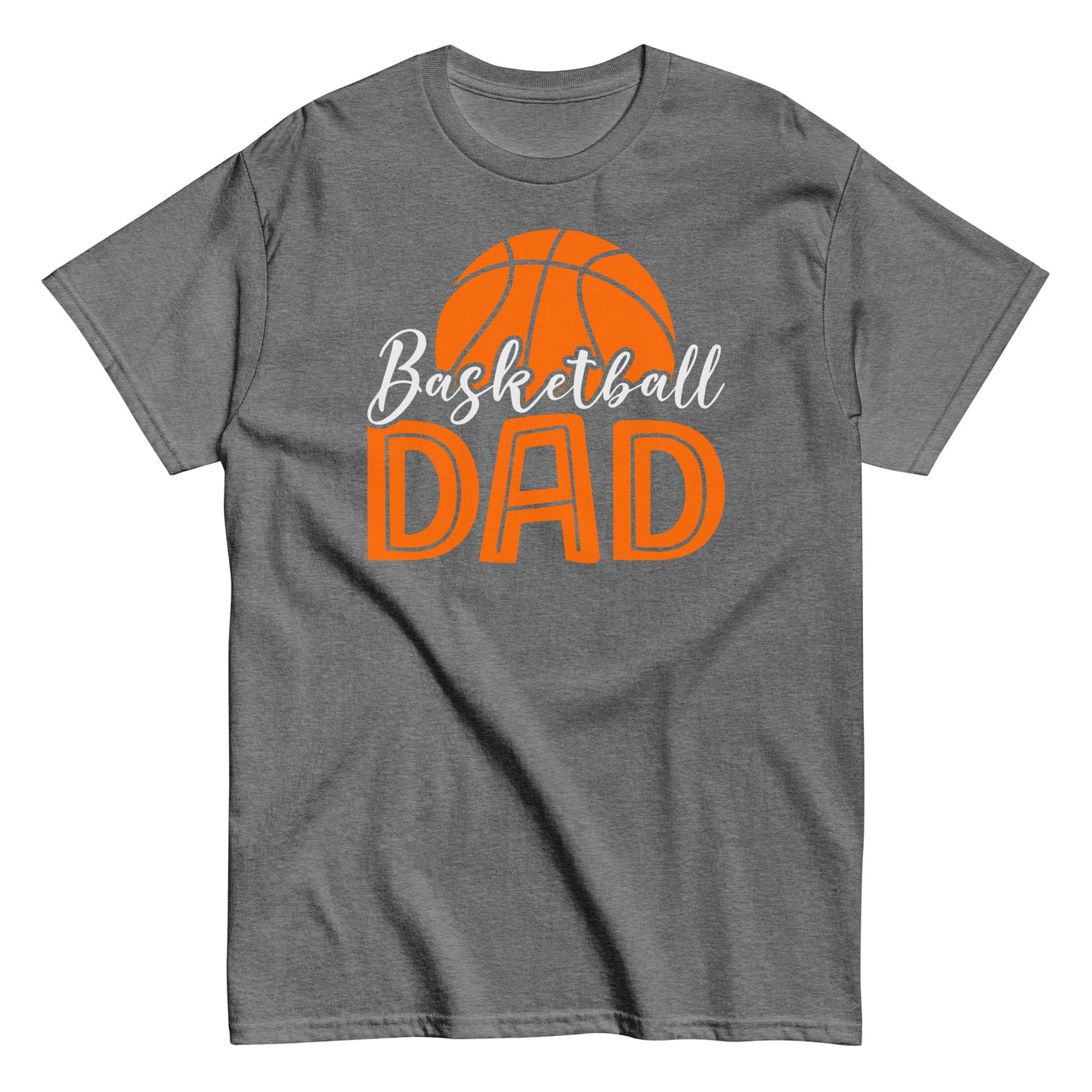 Basketball Dad Shirt – Game Day Tee for Proud Sports Fathers Graphite Heather / S Spirit Gear Collective T-Shirt