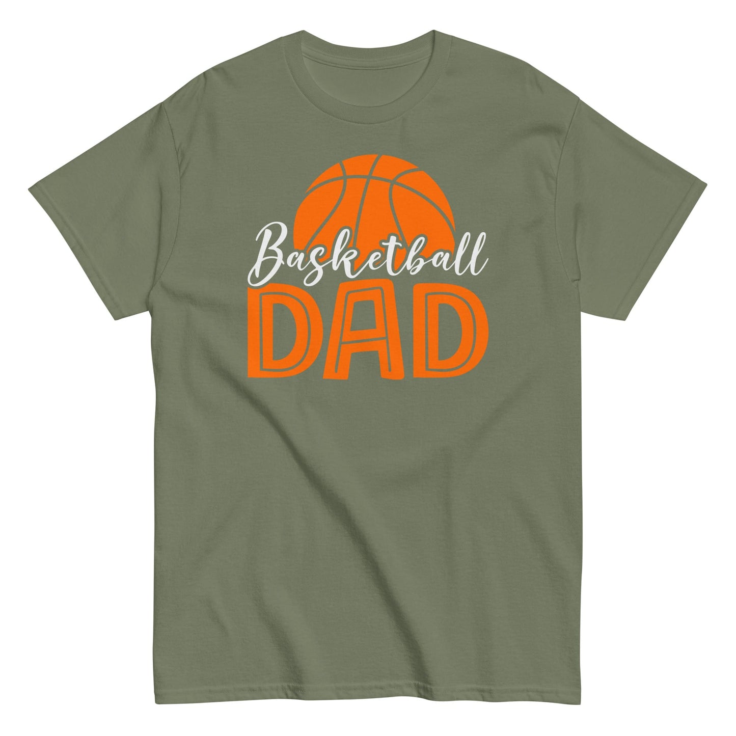Basketball Dad Shirt – Game Day Tee for Proud Sports Fathers Military Green / S Spirit Gear Collective T-Shirt