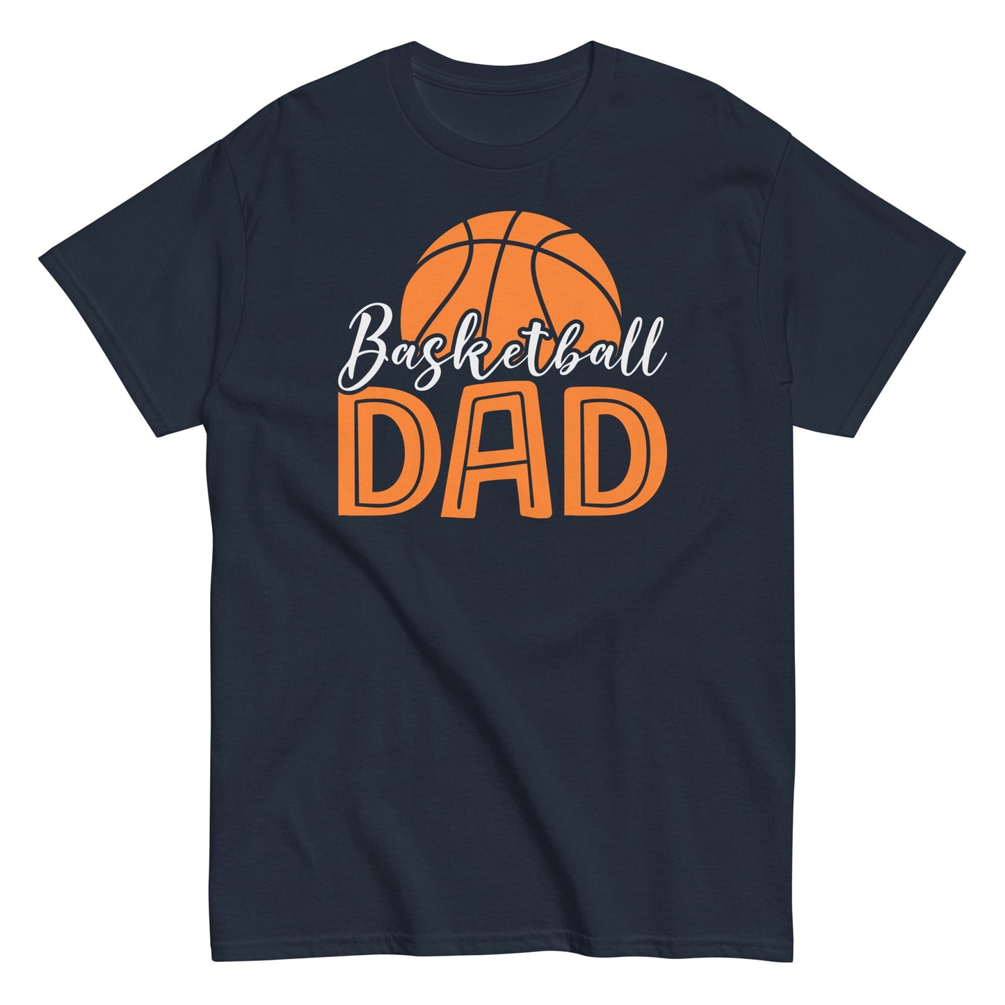 Basketball Dad Shirt – Game Day Tee for Proud Sports Fathers Navy / S Spirit Gear Collective T-Shirt