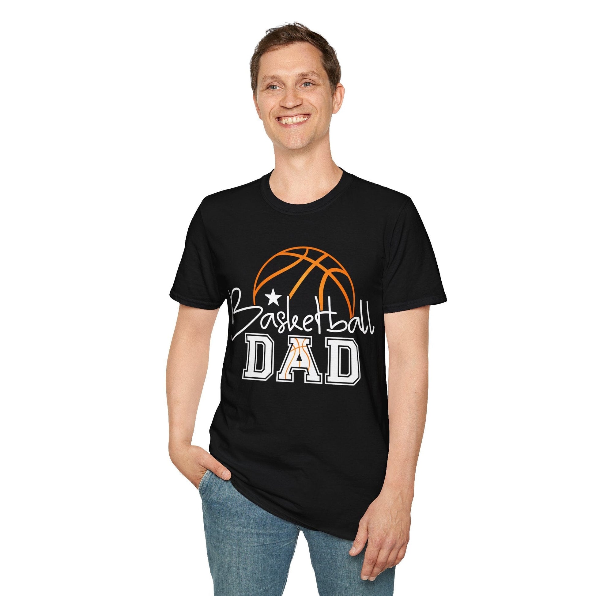 Basketball Dad T-Shirt | Basketball Dad Tee Printify T-Shirt