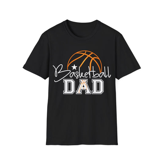 Basketball Dad T-Shirt | Basketball Dad Tee Black / S Printify T-Shirt