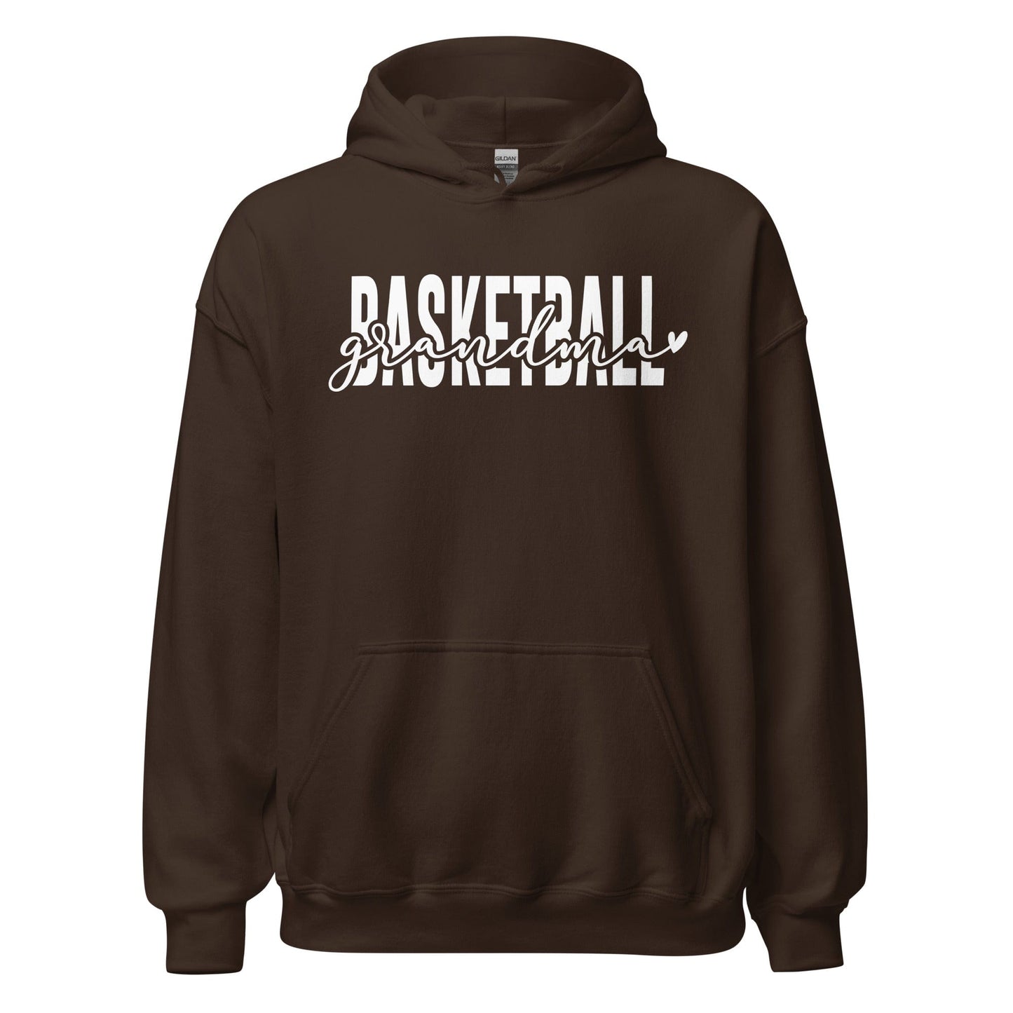 Basketball Grandma Hoodie Dark Chocolate / S Spirit Gear Collective Hoodie