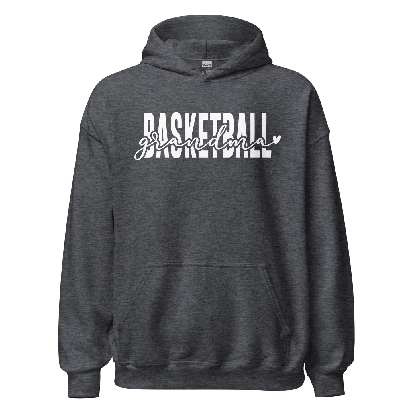 Basketball Grandma Hoodie Dark Heather / S Spirit Gear Collective Hoodie