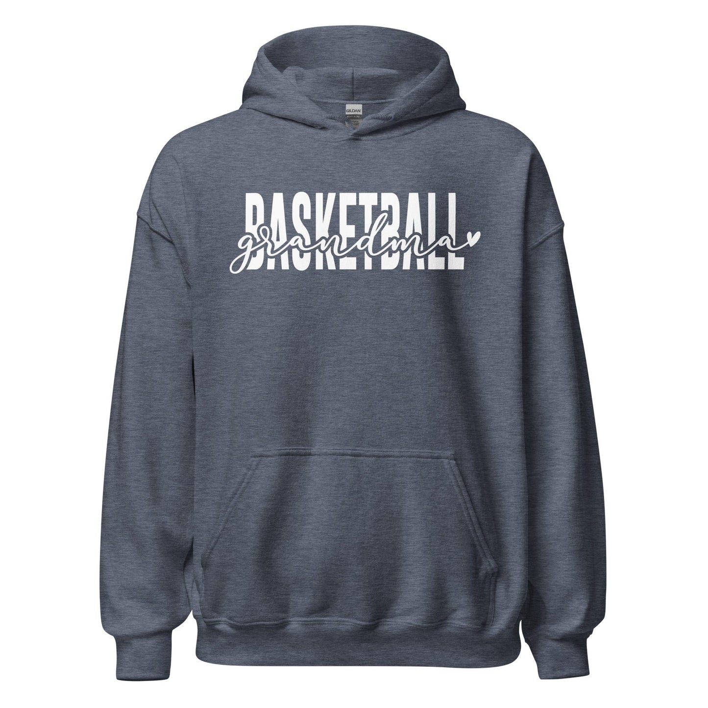 Basketball Grandma Hoodie Heather Sport Dark Navy / S Spirit Gear Collective Hoodie