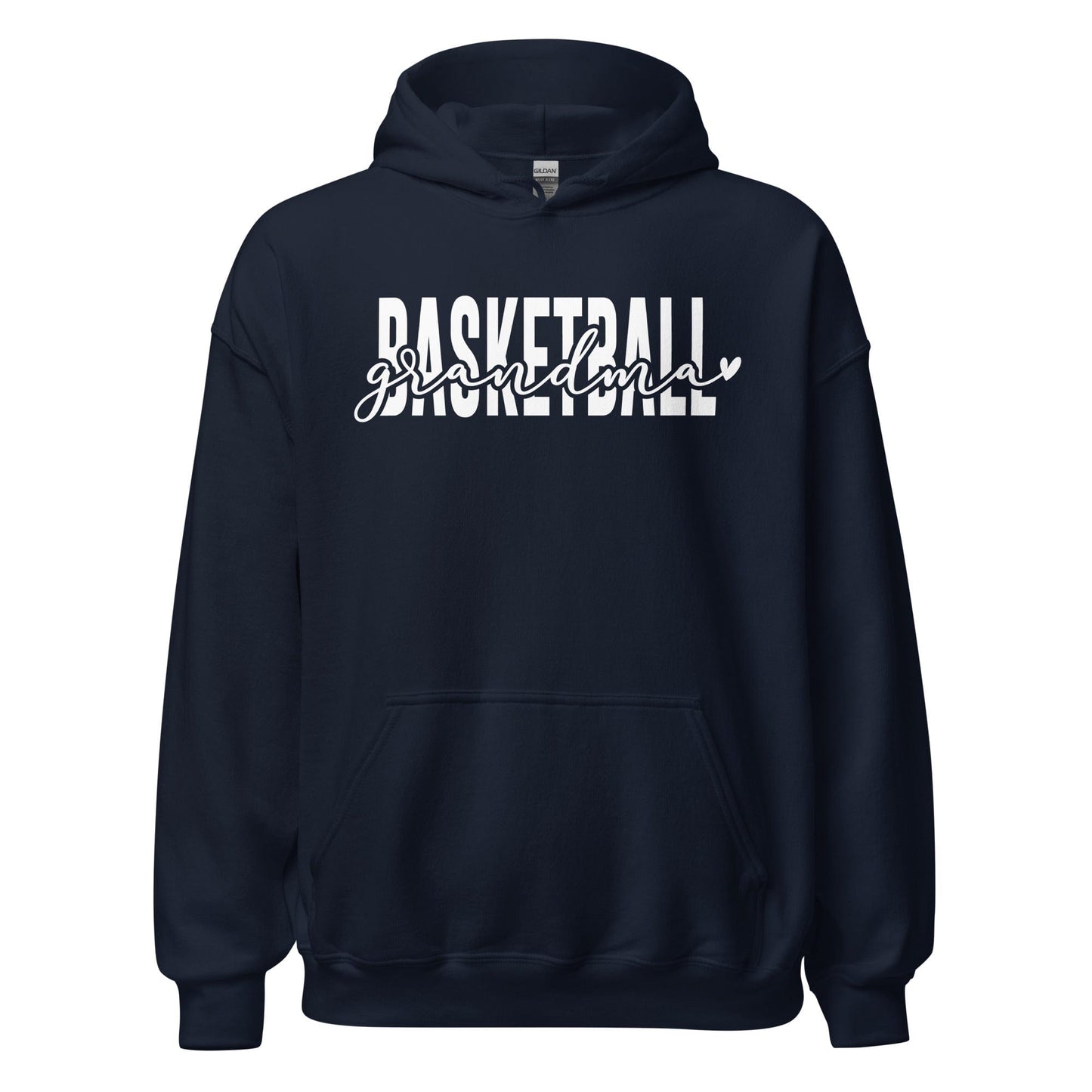 Basketball Grandma Hoodie Navy / S Spirit Gear Collective Hoodie