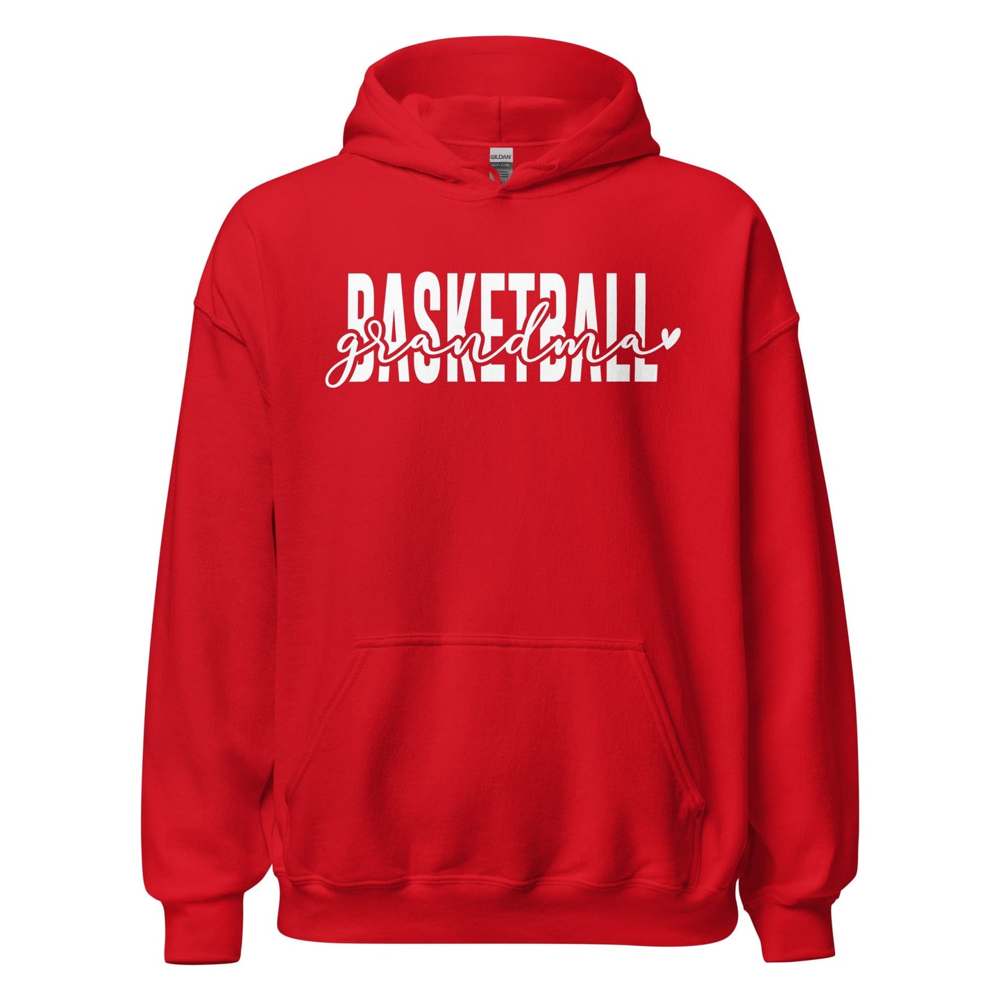 Basketball Grandma Hoodie Red / S Spirit Gear Collective Hoodie