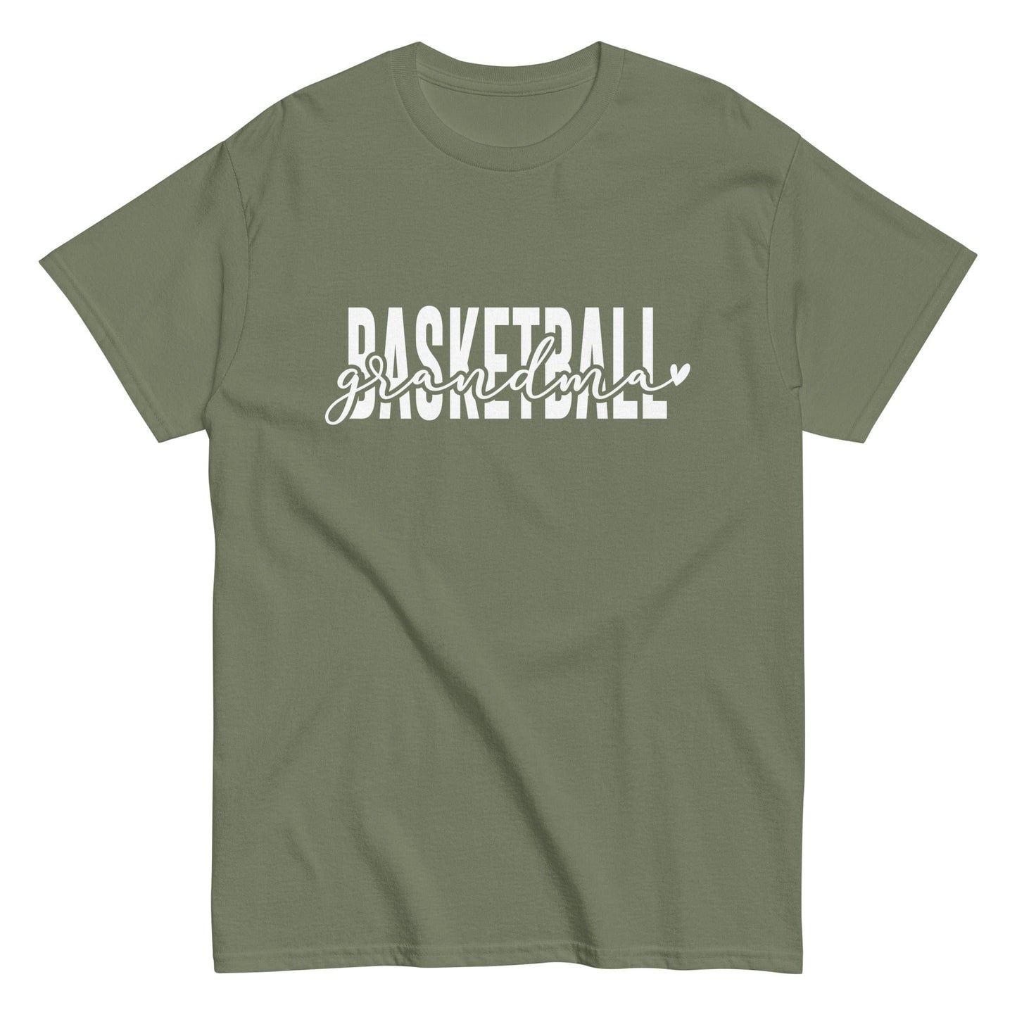 Basketball Grandma Shirt Military Green / S Spirit Gear Collective T-Shirt